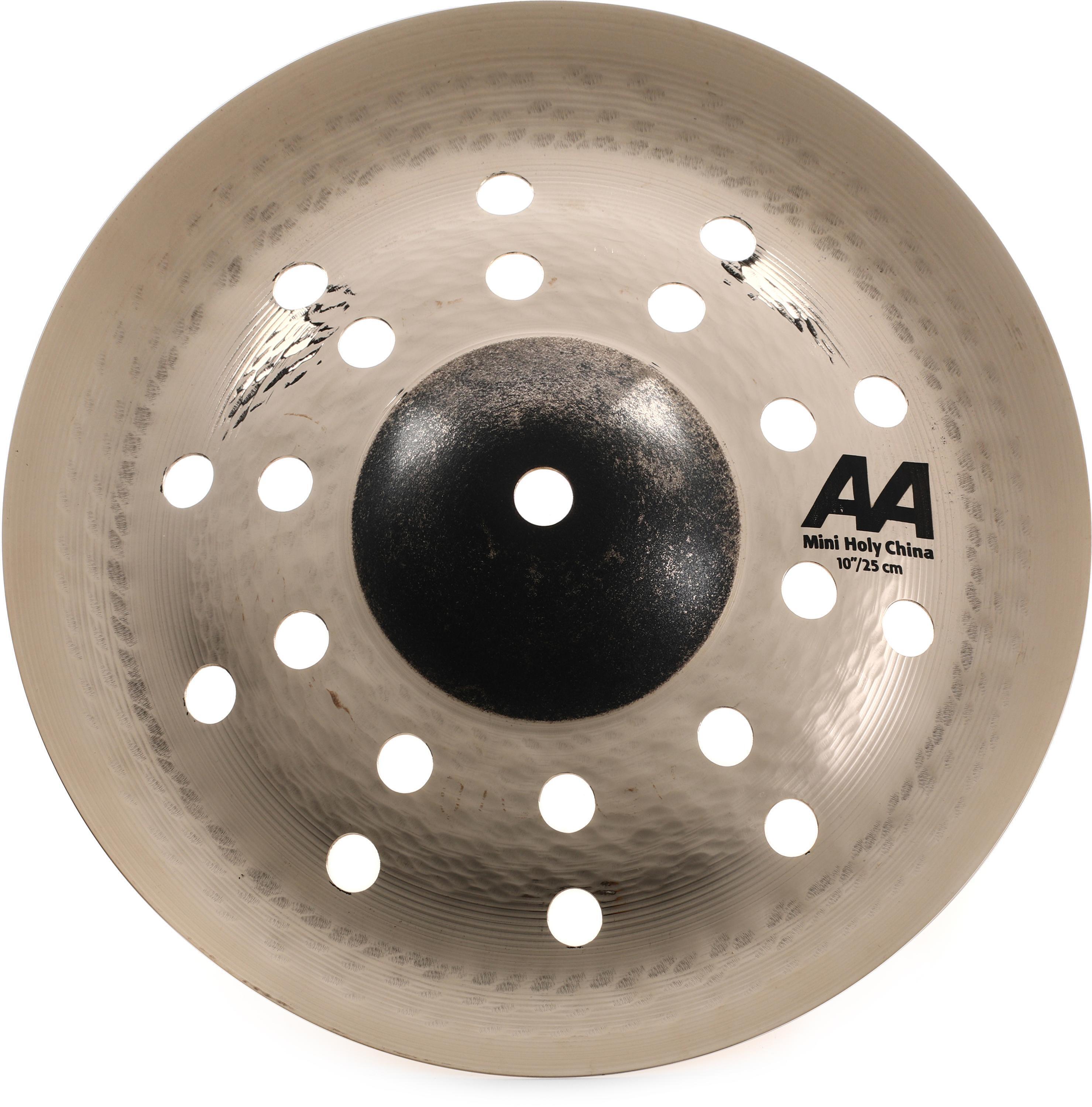 Sabian 10 inch AA Mini Holy China Cymbal - Brilliant Finish