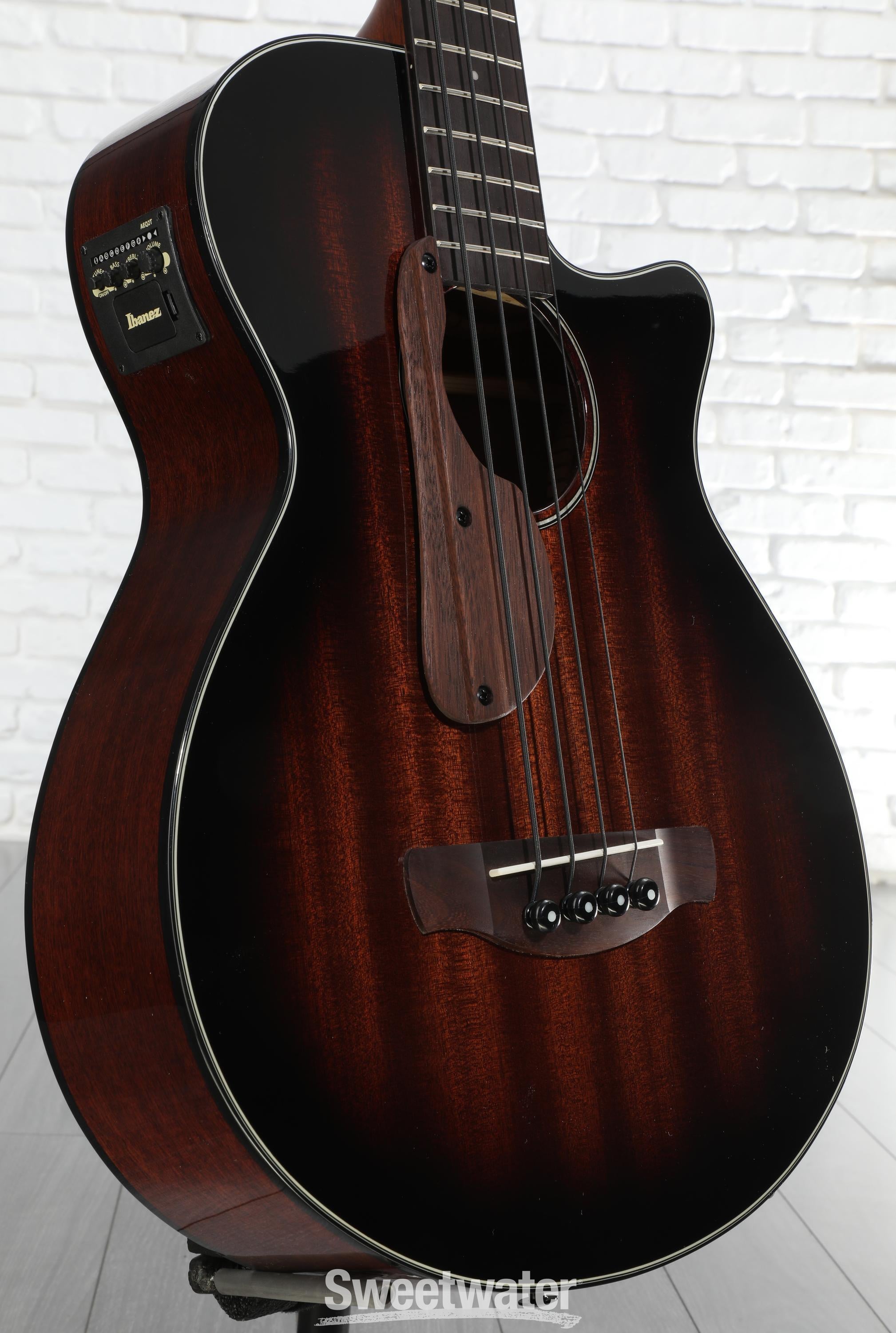 Ibanez 4-string Acoustic Bass Guitars - Sweetwater
