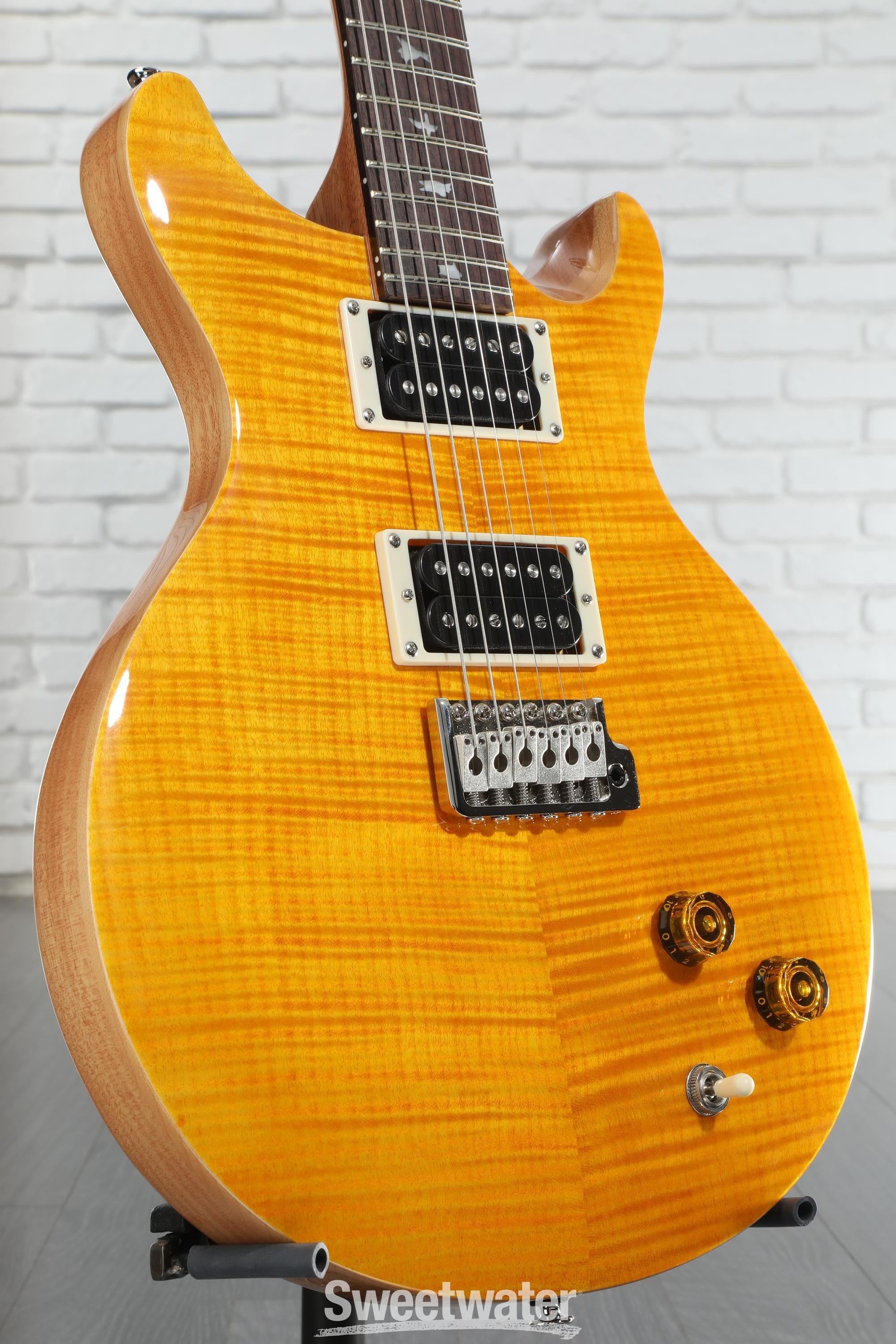 PRS SE Santana Electric Guitar - Santana Yellow | Sweetwater
