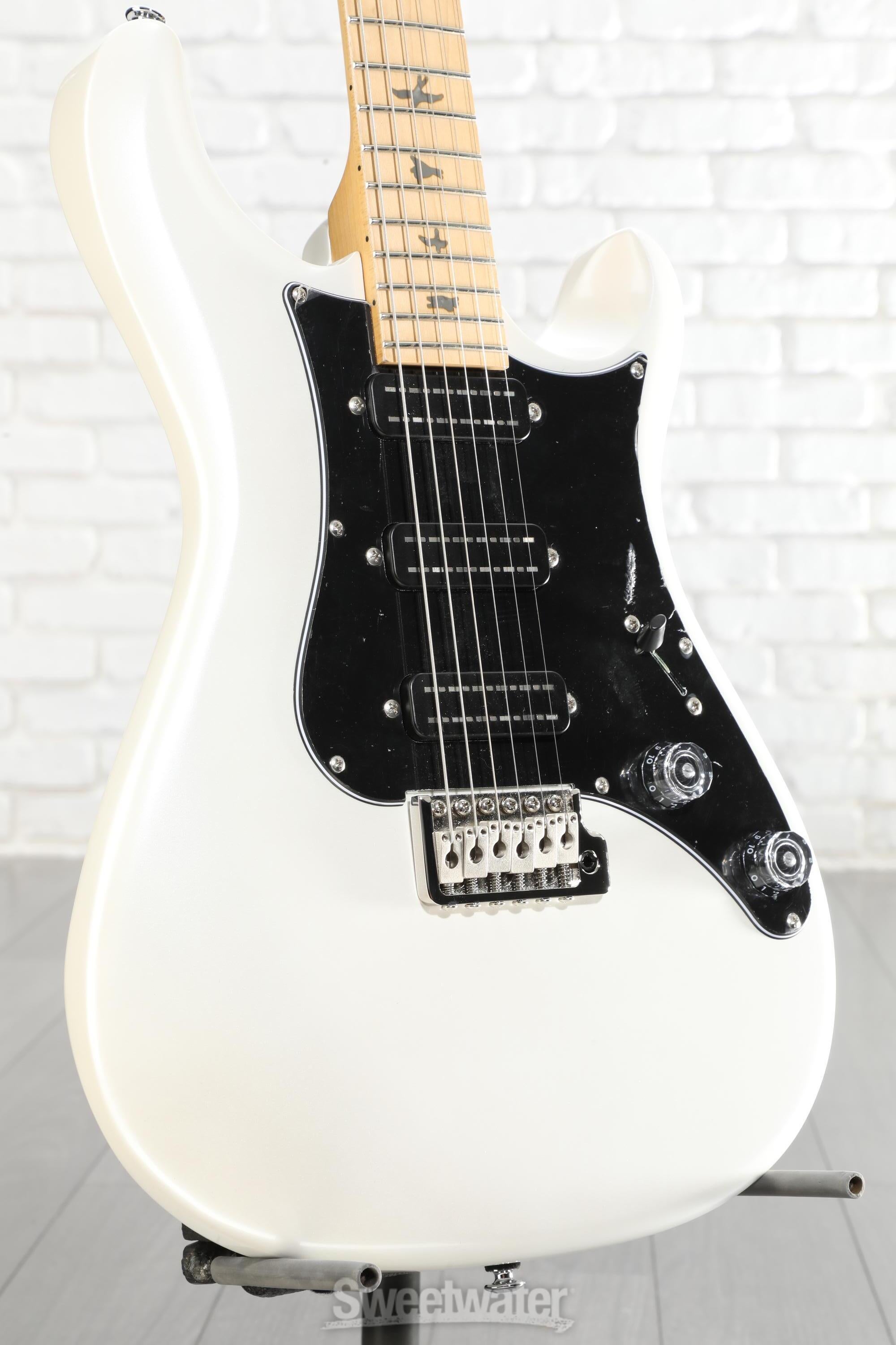 PRS SE NF3 Electric Guitar - Pearl White, Maple Fingerboard