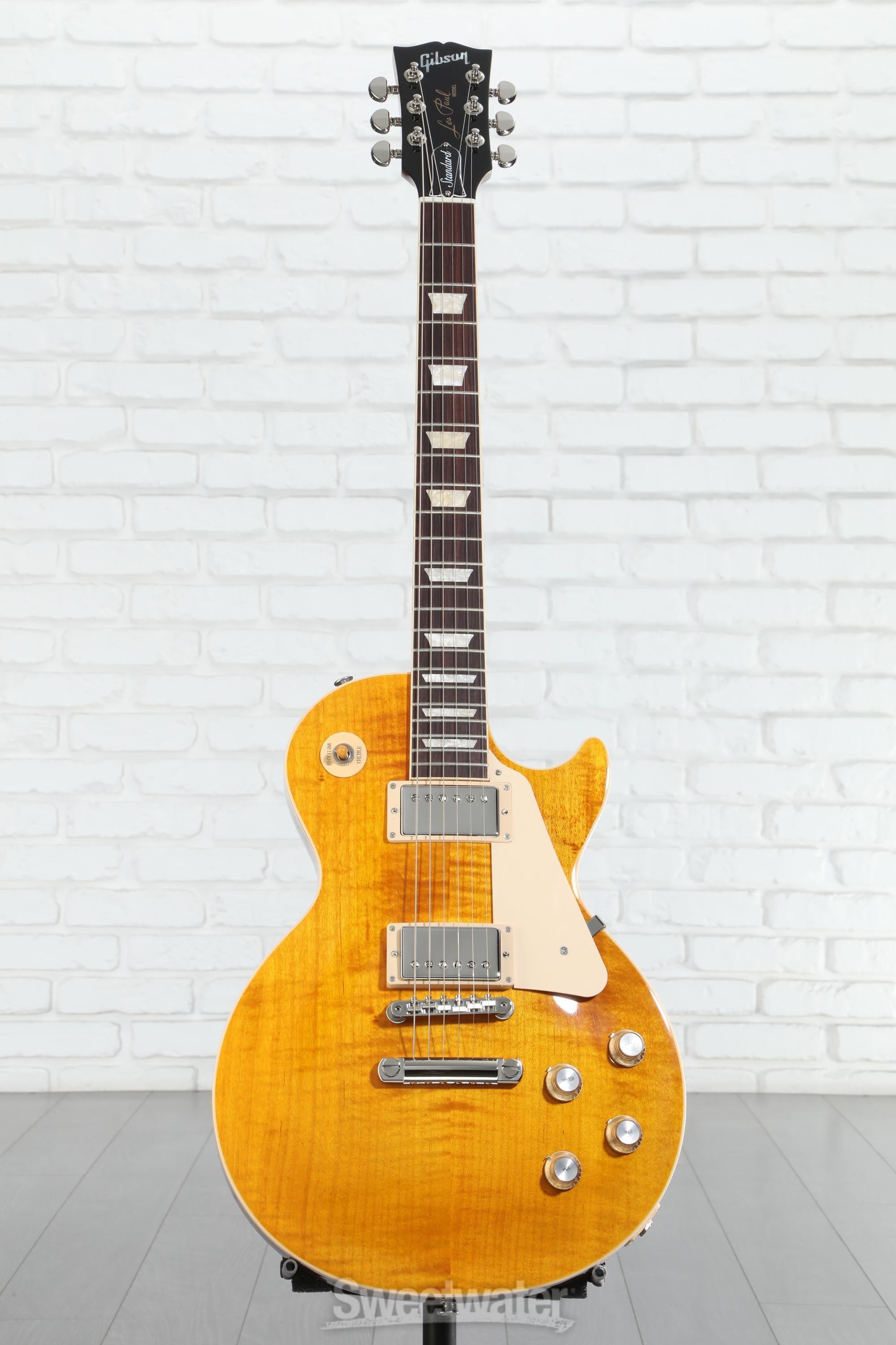 Gibson Les Paul Standard '60s Figured Top Electric Guitar - Honey