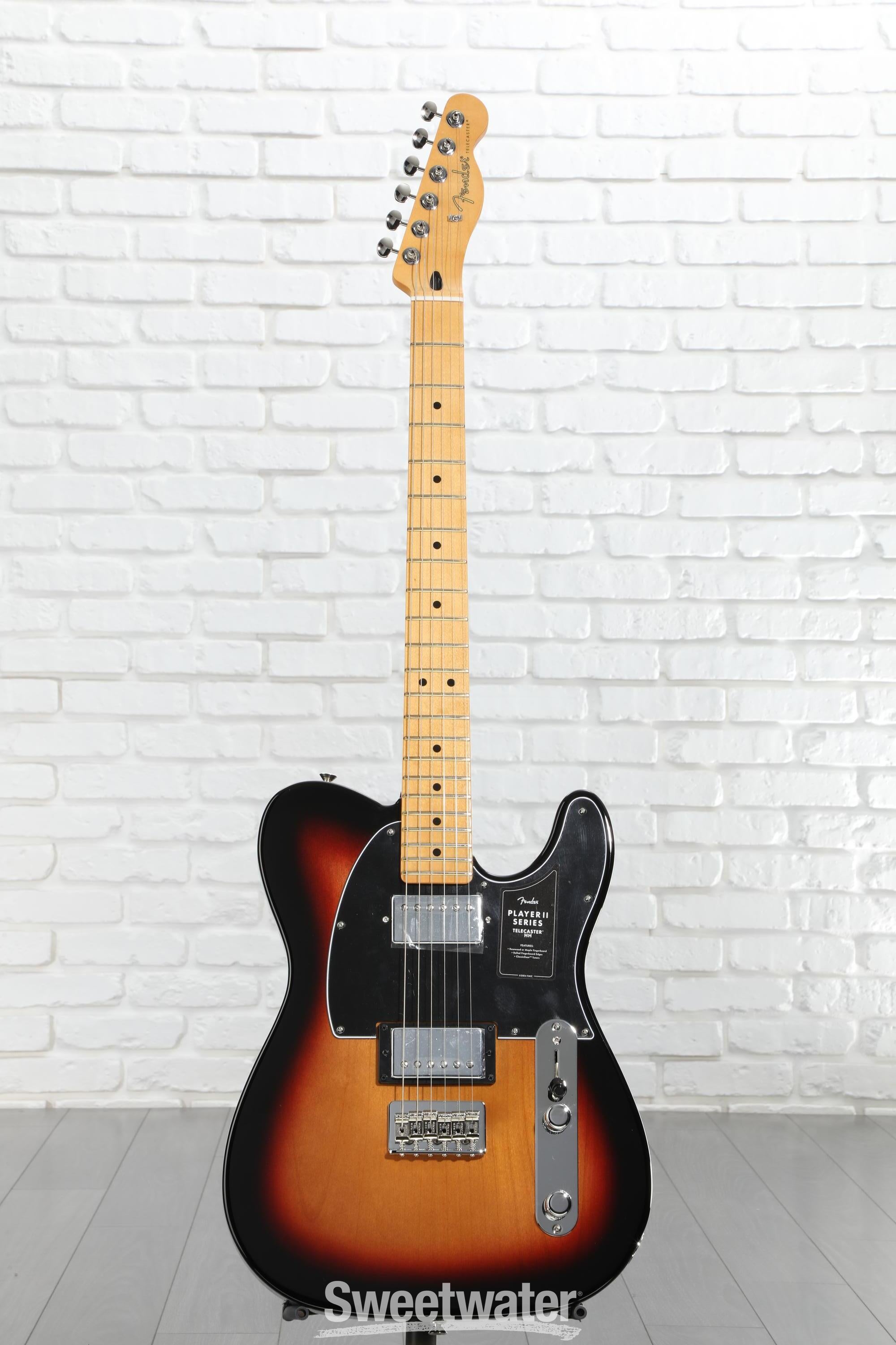 Fender Player II Telecaster HH Electric Guitar - 3-color Sunburst