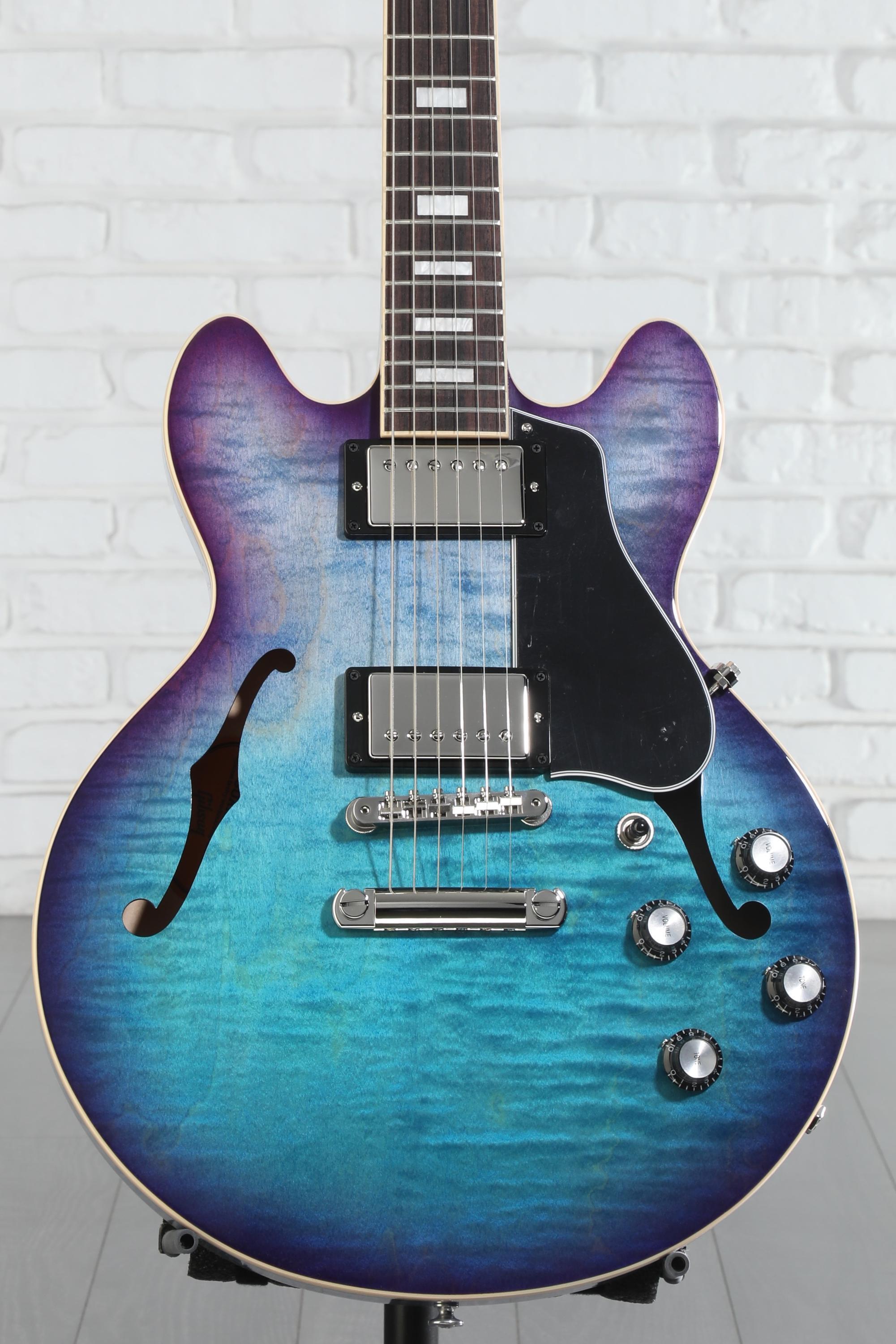 Gibson ES-339 Figured Electric Guitar - Blueberry Burst | Sweetwater