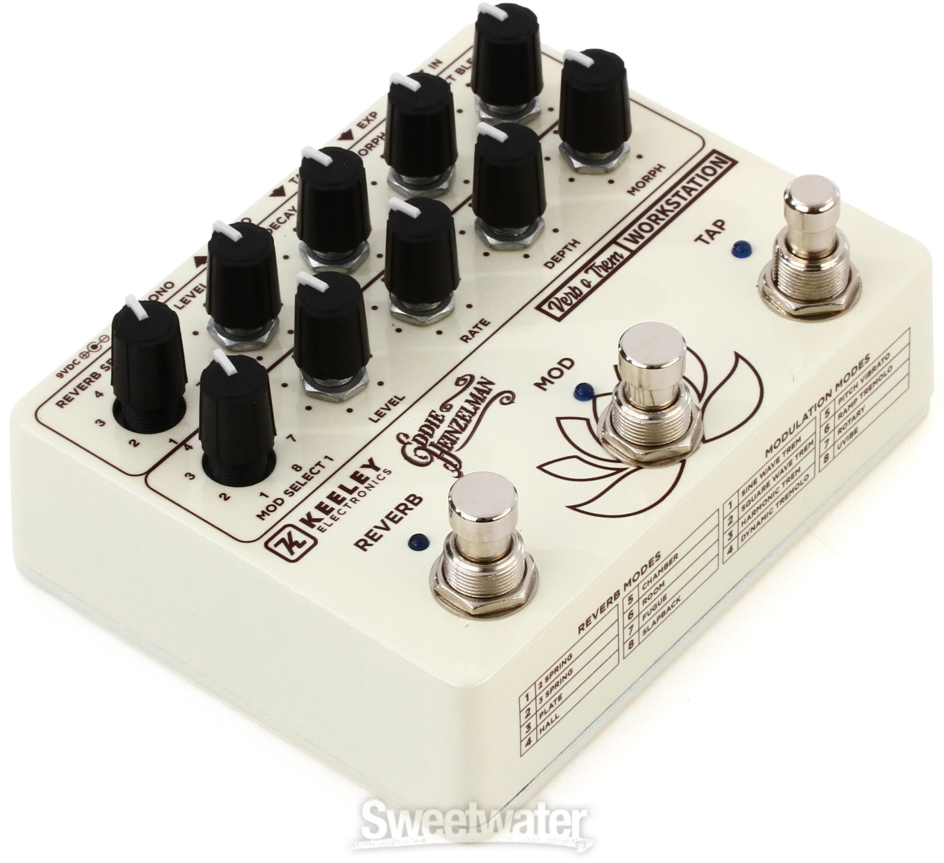 Keeley Verb o Trem Eddie Heinzelman Workstation Multi-effects 