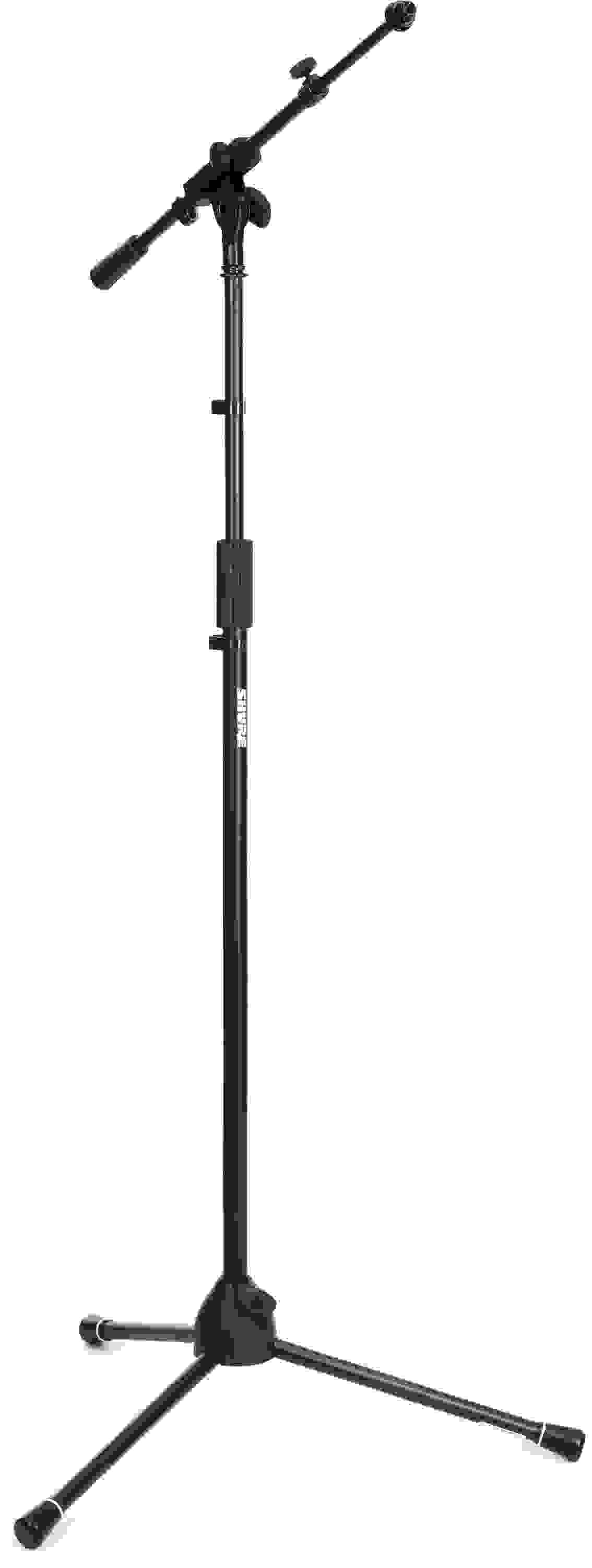Shure by Gator SH-TRIPODSTANDTBM Tripod Microphone Stand - Black