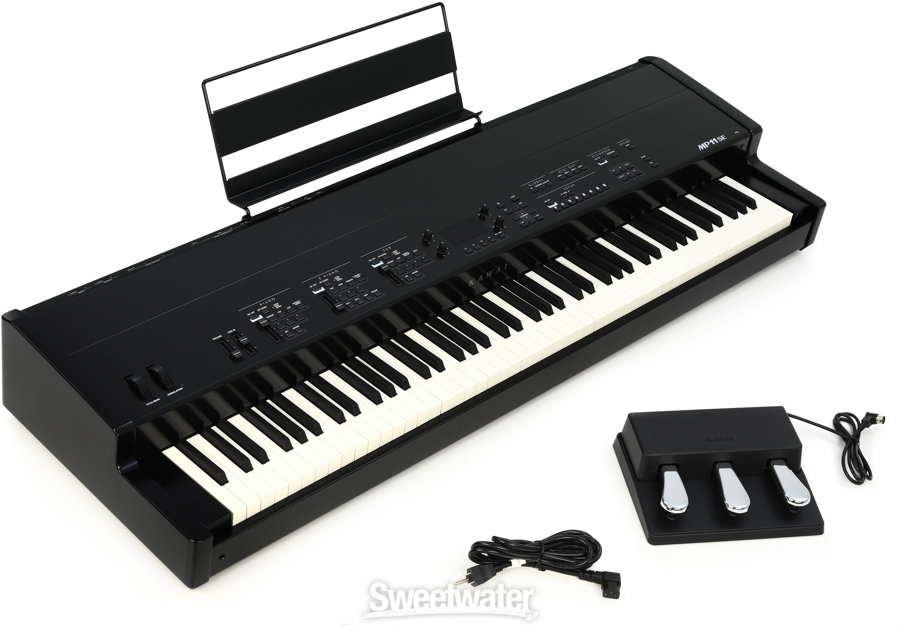 Kawai MP11SE 88-key Professional Stage Piano | Sweetwater