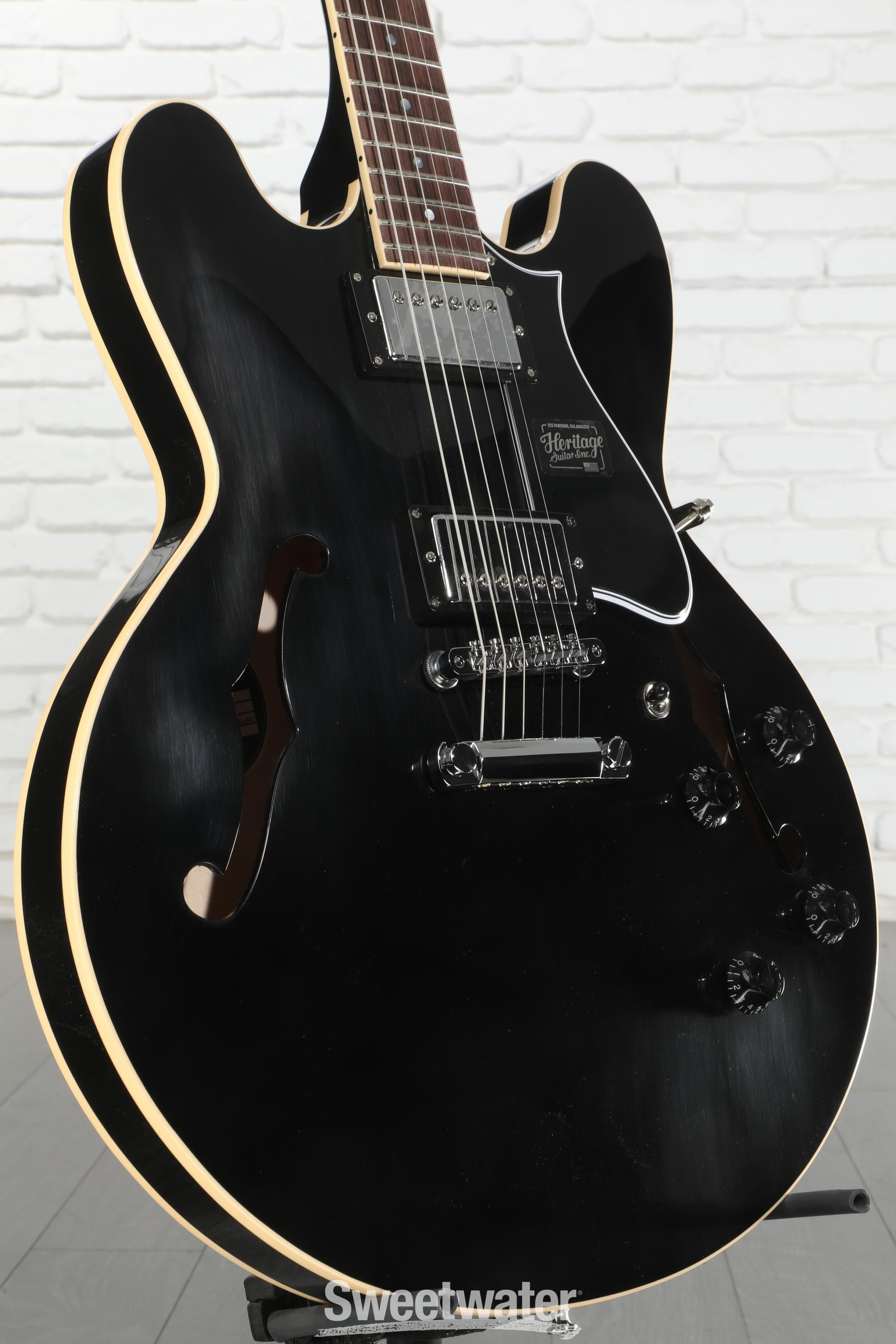 Heritage Standard II H-535 Semi-hollowbody Electric Guitar - Ebony