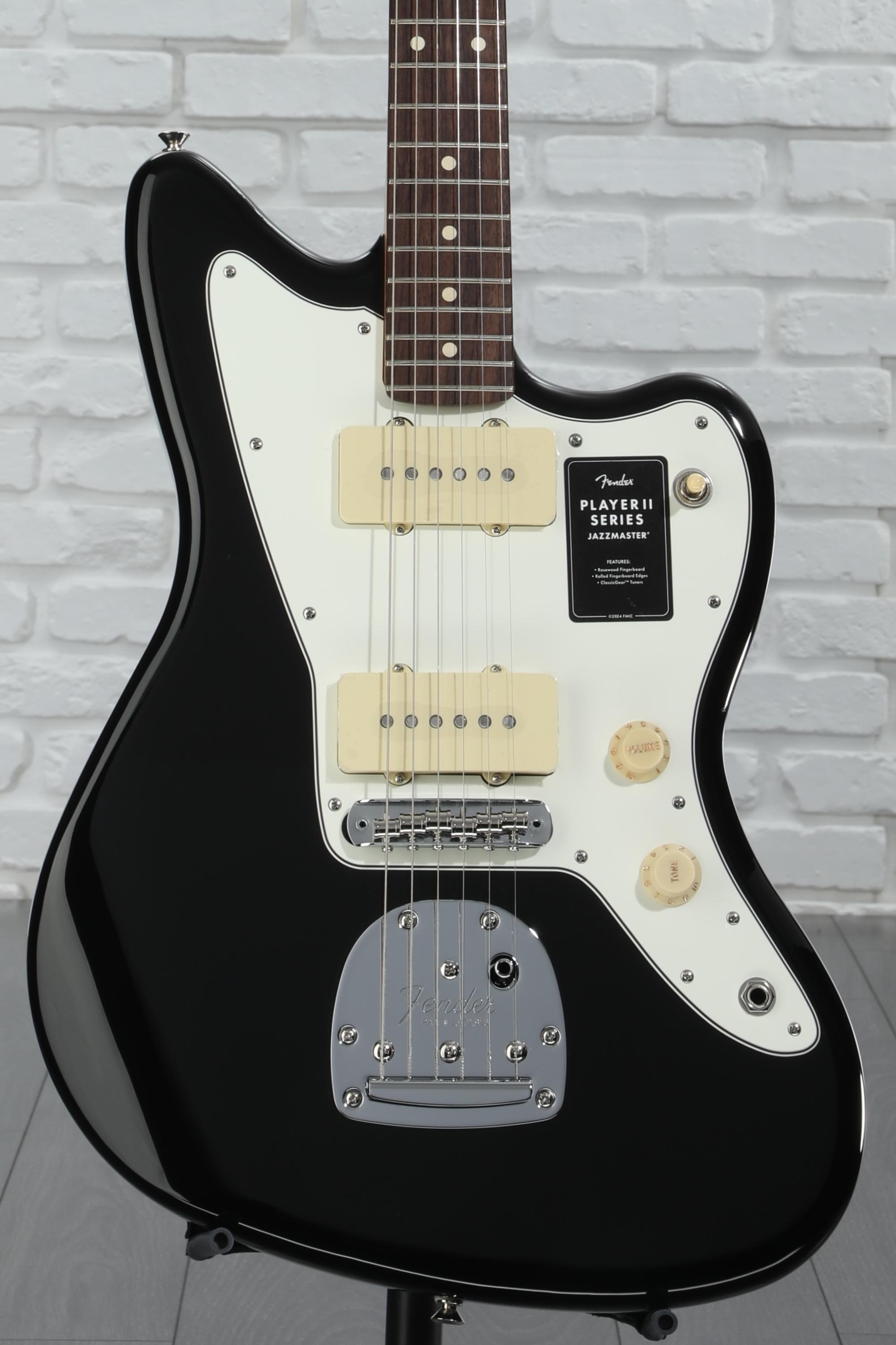 Fender Player II Jazzmaster Electric Guitar - Black