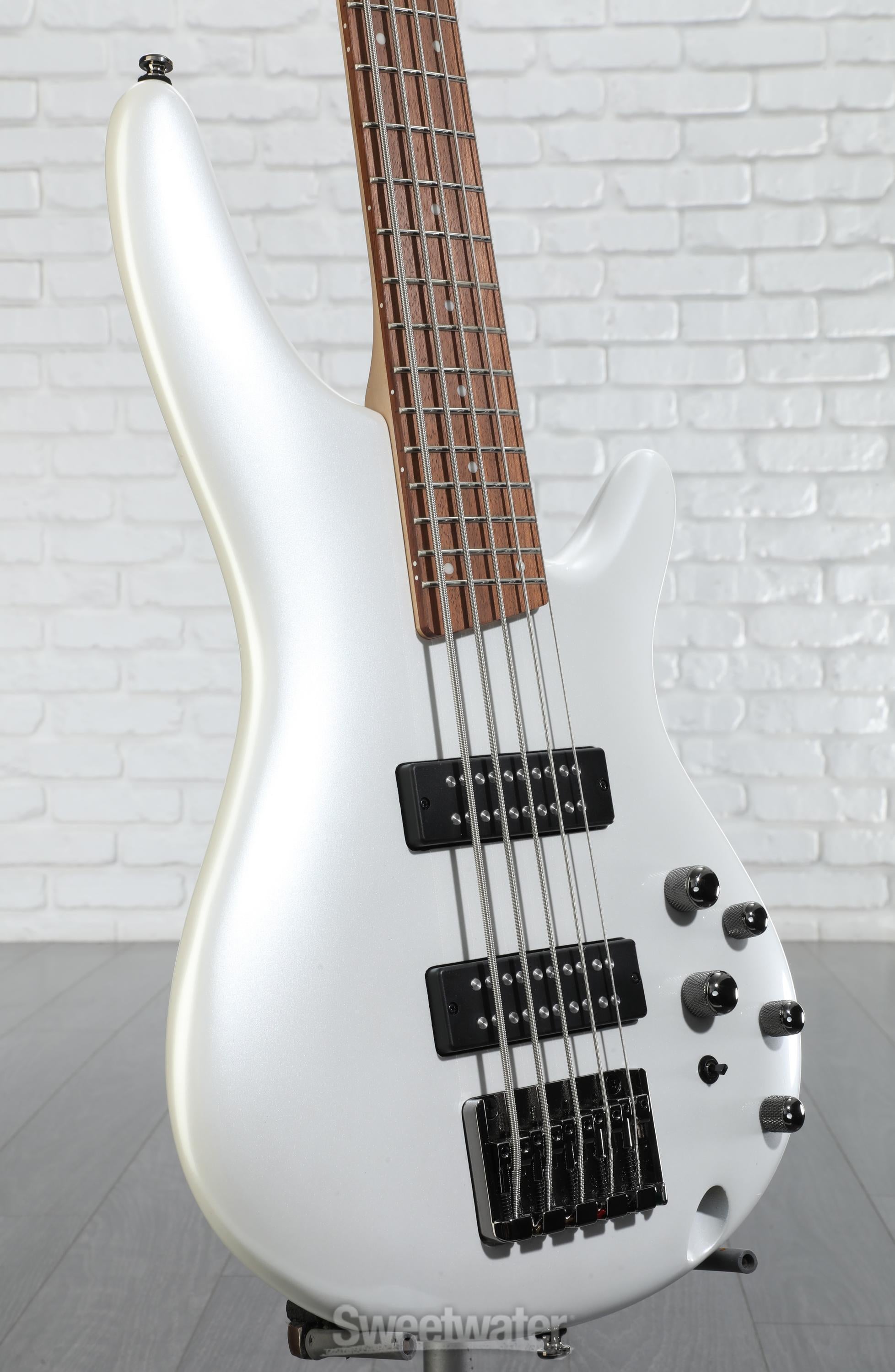 Ibanez SR305E PW 5弦 エレキベース Pearl White アイバニーズ