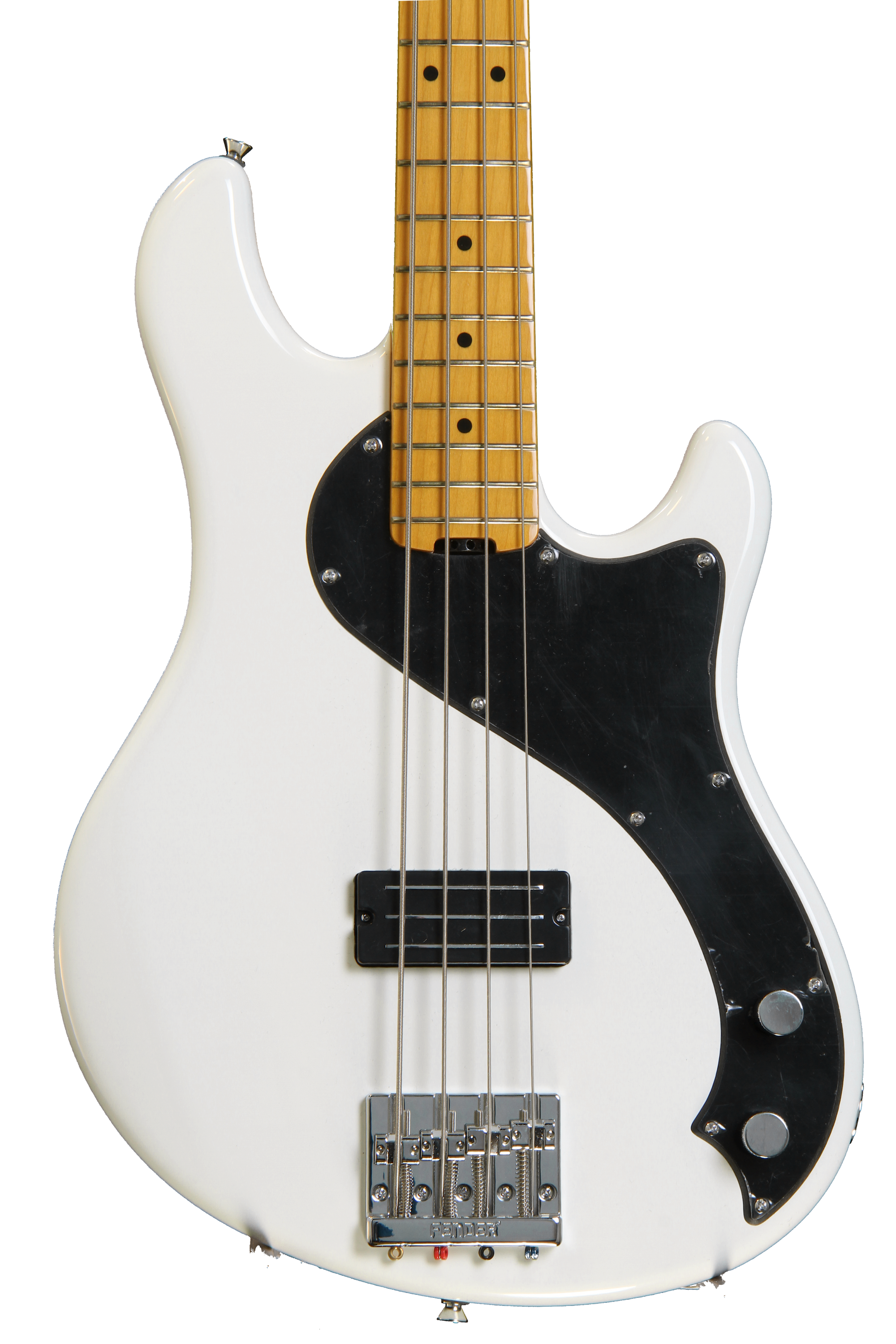 Fender Modern Player Dimension Bass - Olympic White | Sweetwater