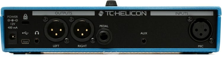 TC HELICON VOICELIVE Play Vocal Effect Effector Processor Pedal