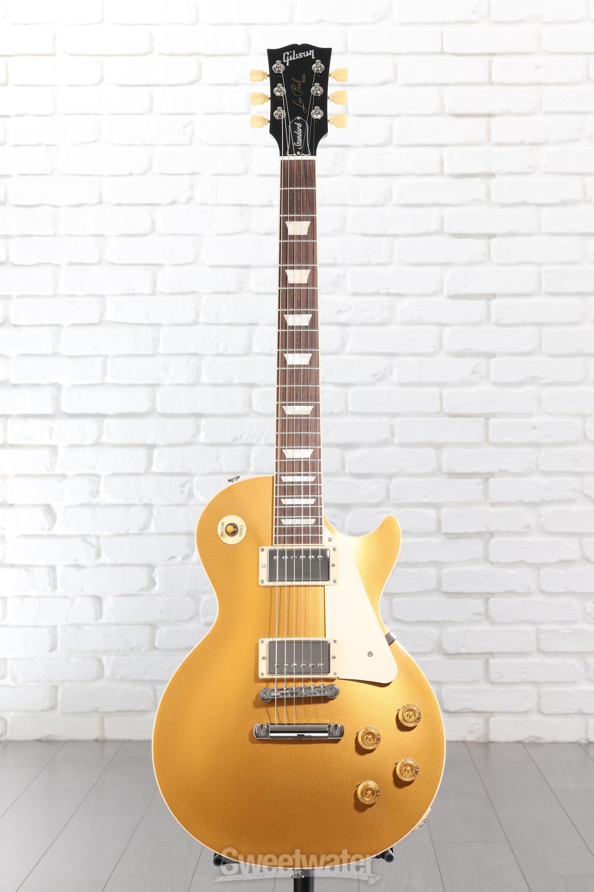 Gibson Les Paul Standard '50s Electric Guitar - Gold Top | Sweetwater