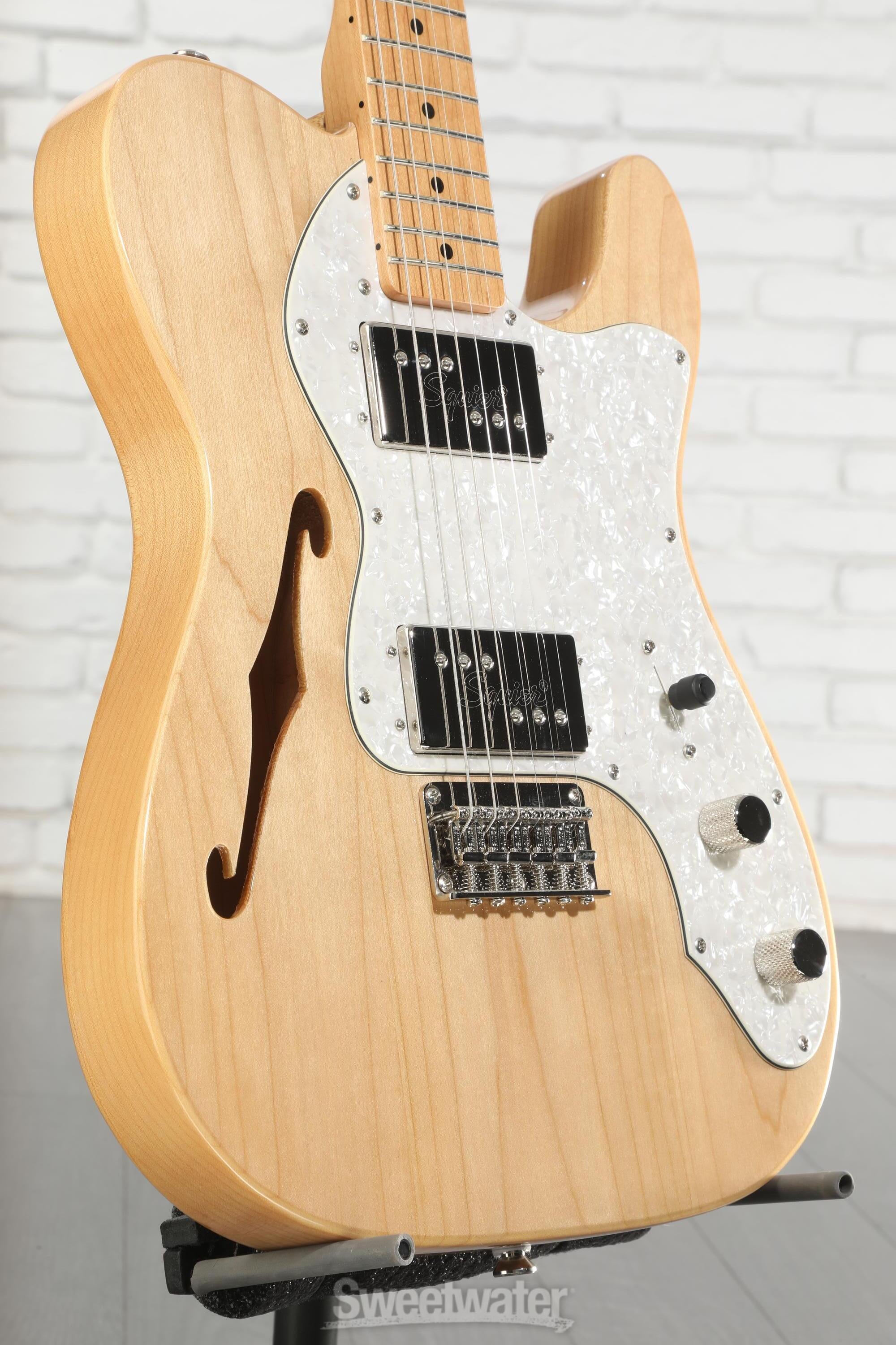 Squier Classic Vibe '70s Telecaster Thinline - Natural | Sweetwater