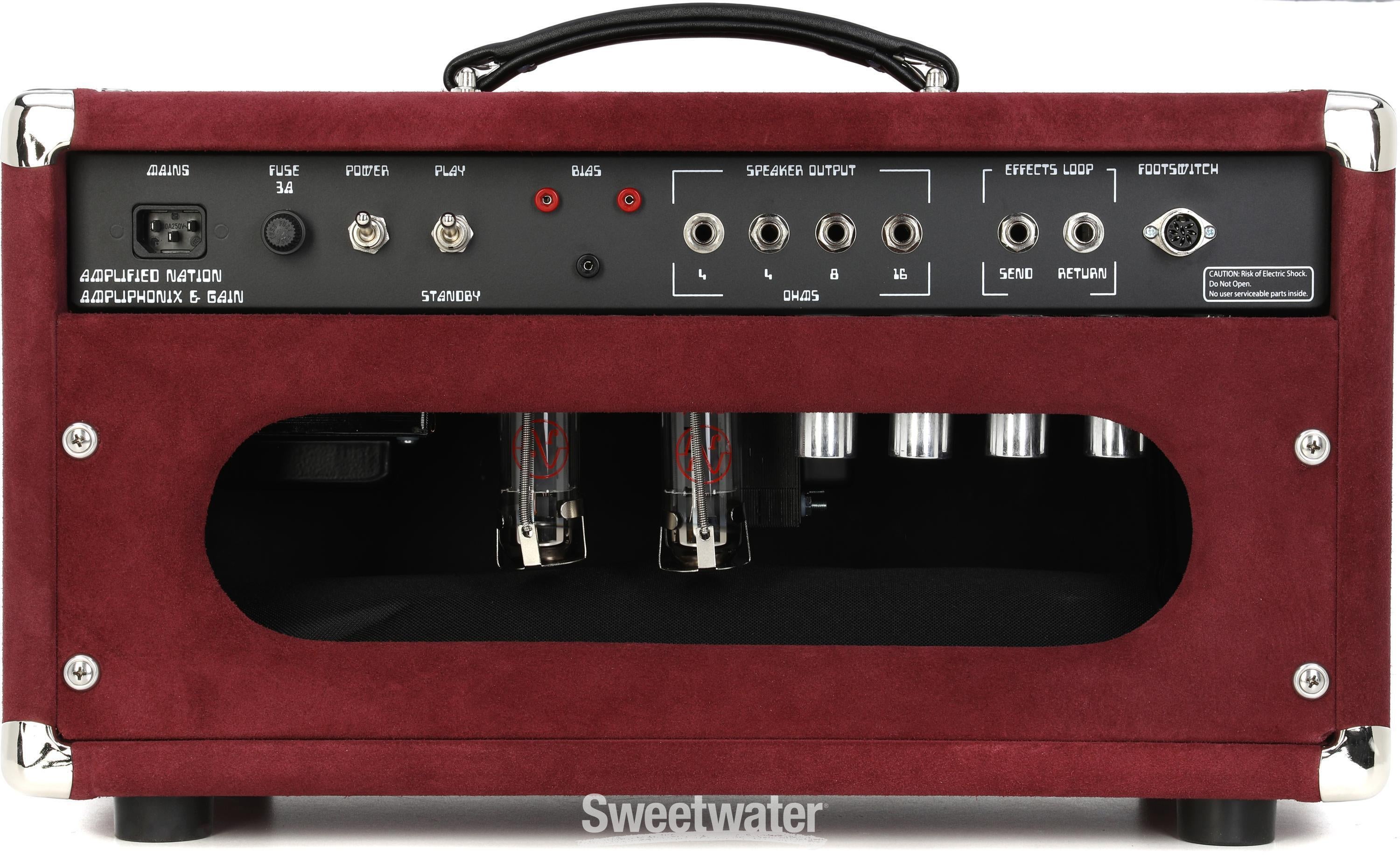 Amplified Nation Ampliphonix and Gain 50-watt Tube Amplifier Head