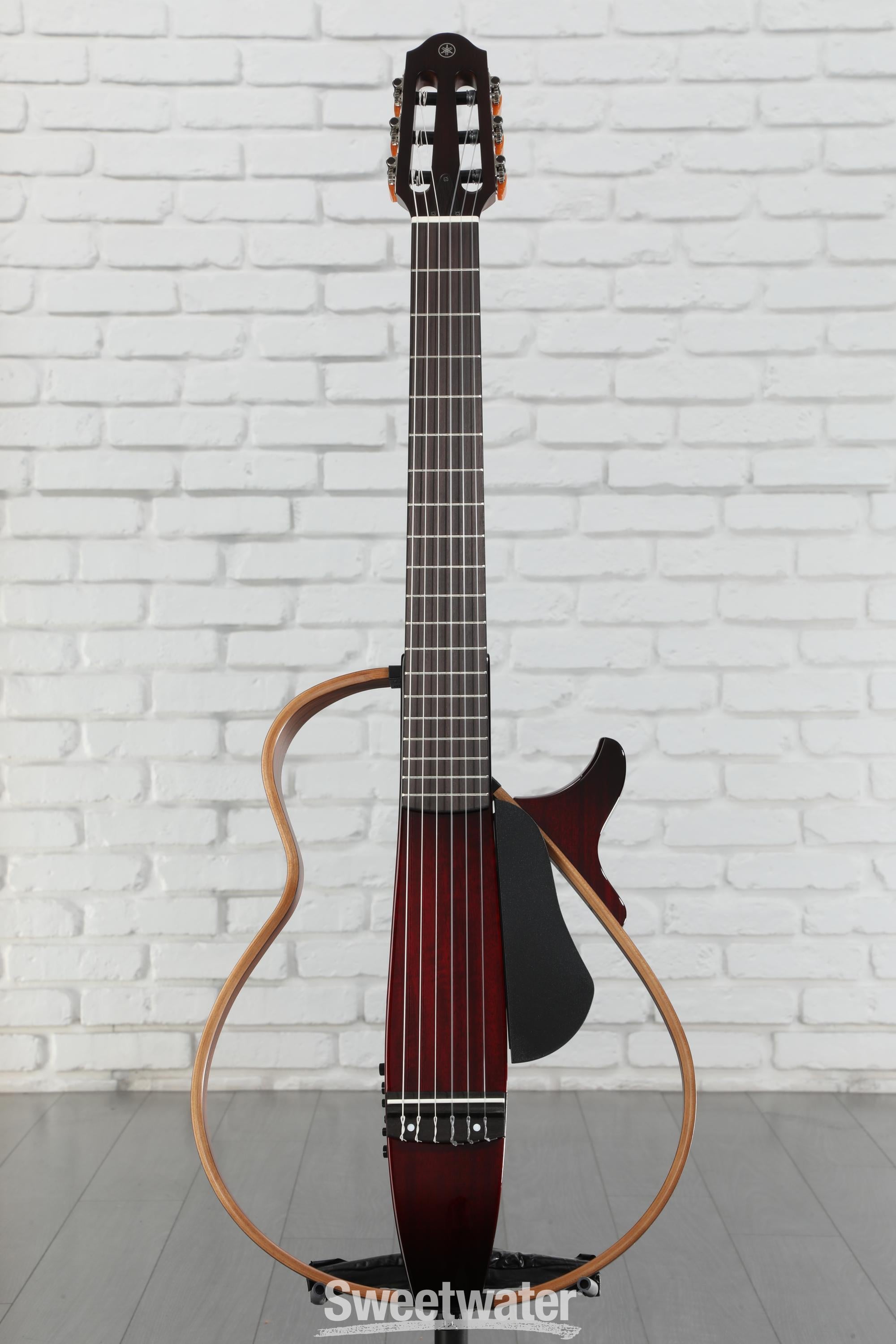 k*6様 YAMAHA SLG200N CRB Yamaha SLG200N Silent Nylon-String Guitar - Crimson Red