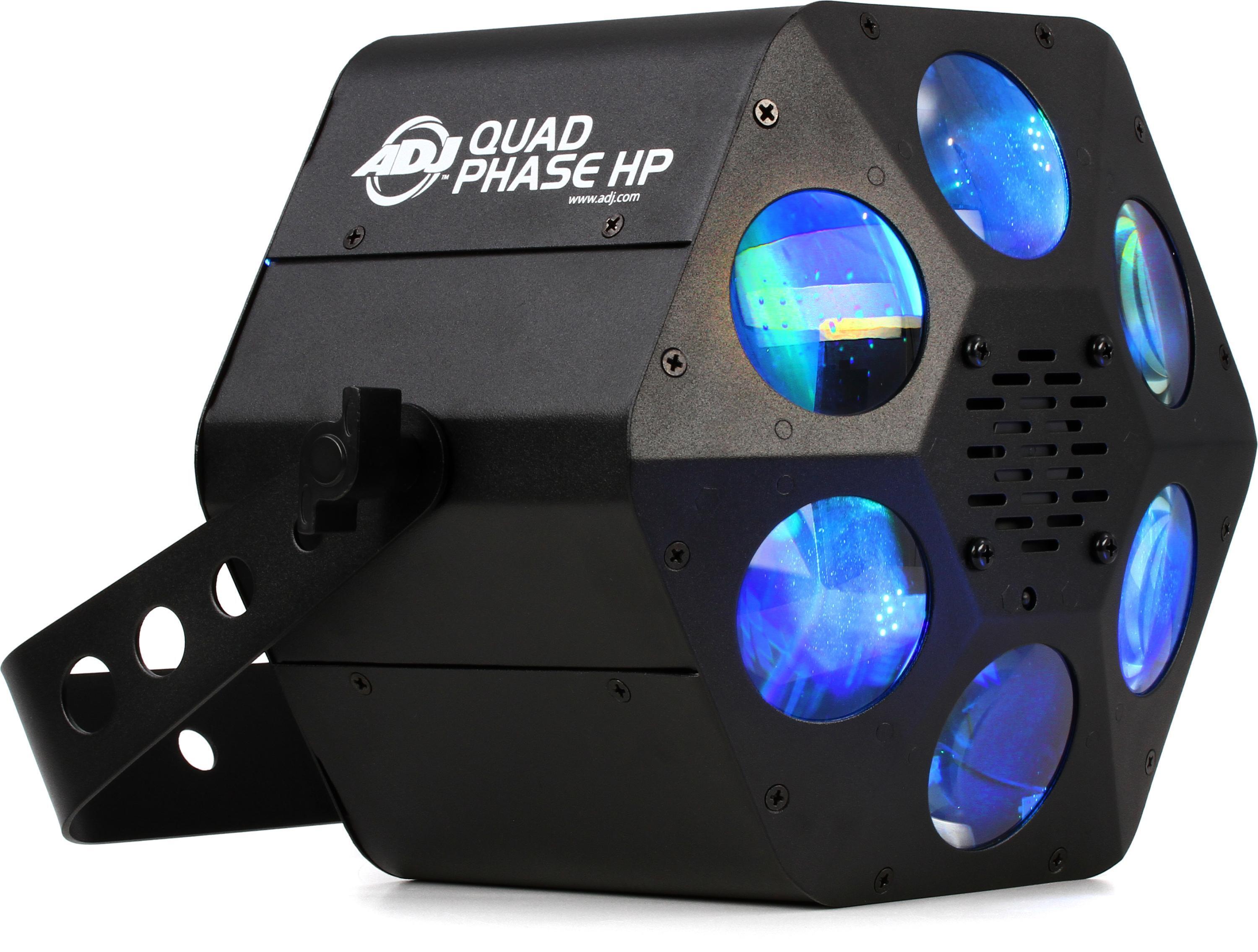 4DMXチャンネルADJ QUAD PHASE HP＋専用コントローラー（新品SDC12）セット