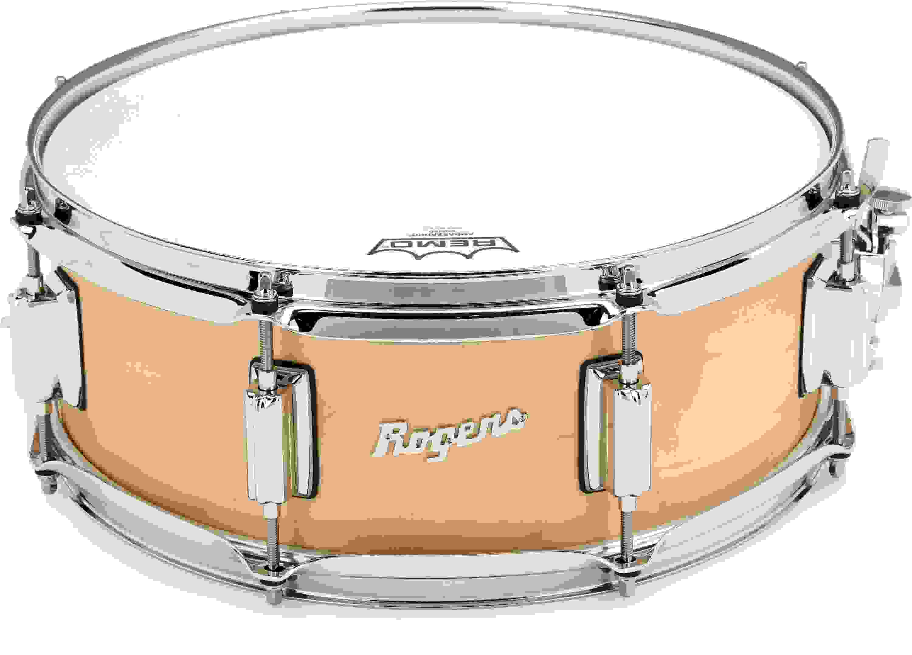 Rogers Drums PowerTone Snare Drum - 5 x 14-inch - Satin Natural
