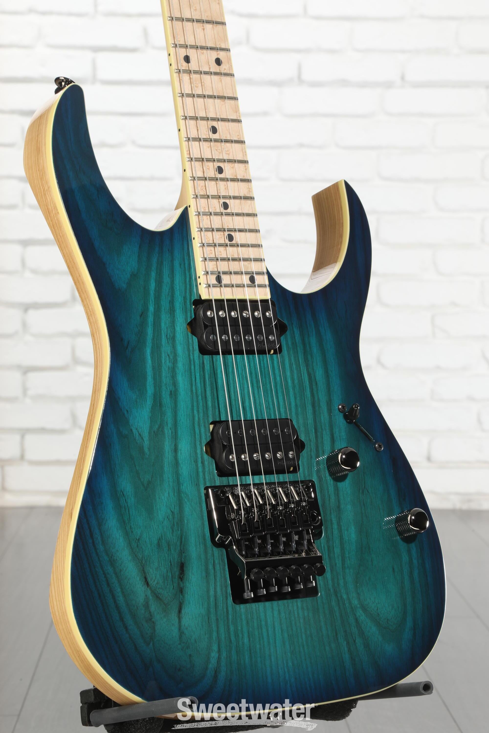 Ibanez Prestige RG652AHM - Nebula Green Burst | Sweetwater