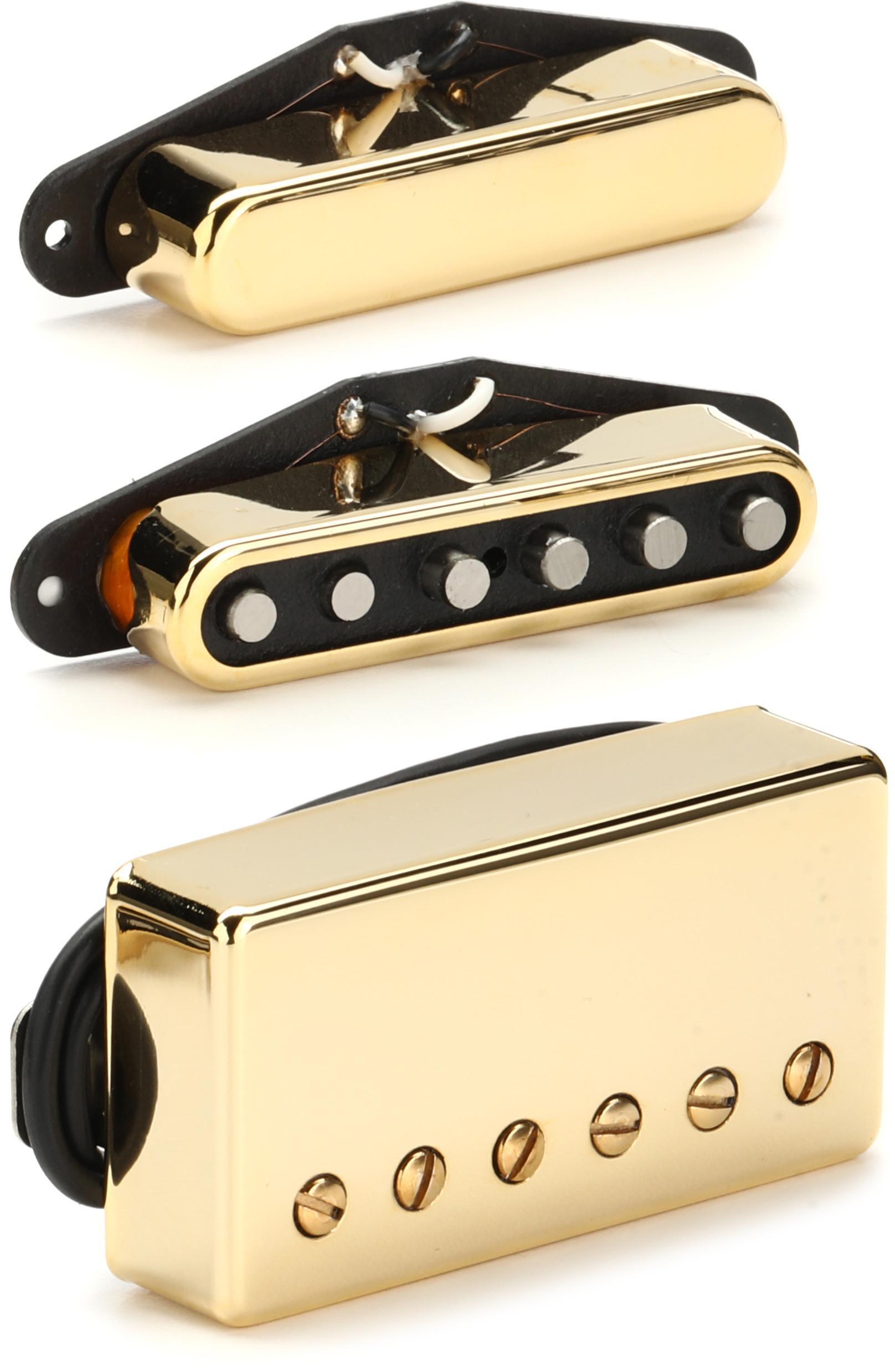 Seymour Duncan Lari Basilio 3-piece Pickup Set with Trembucker Bridge - Gold