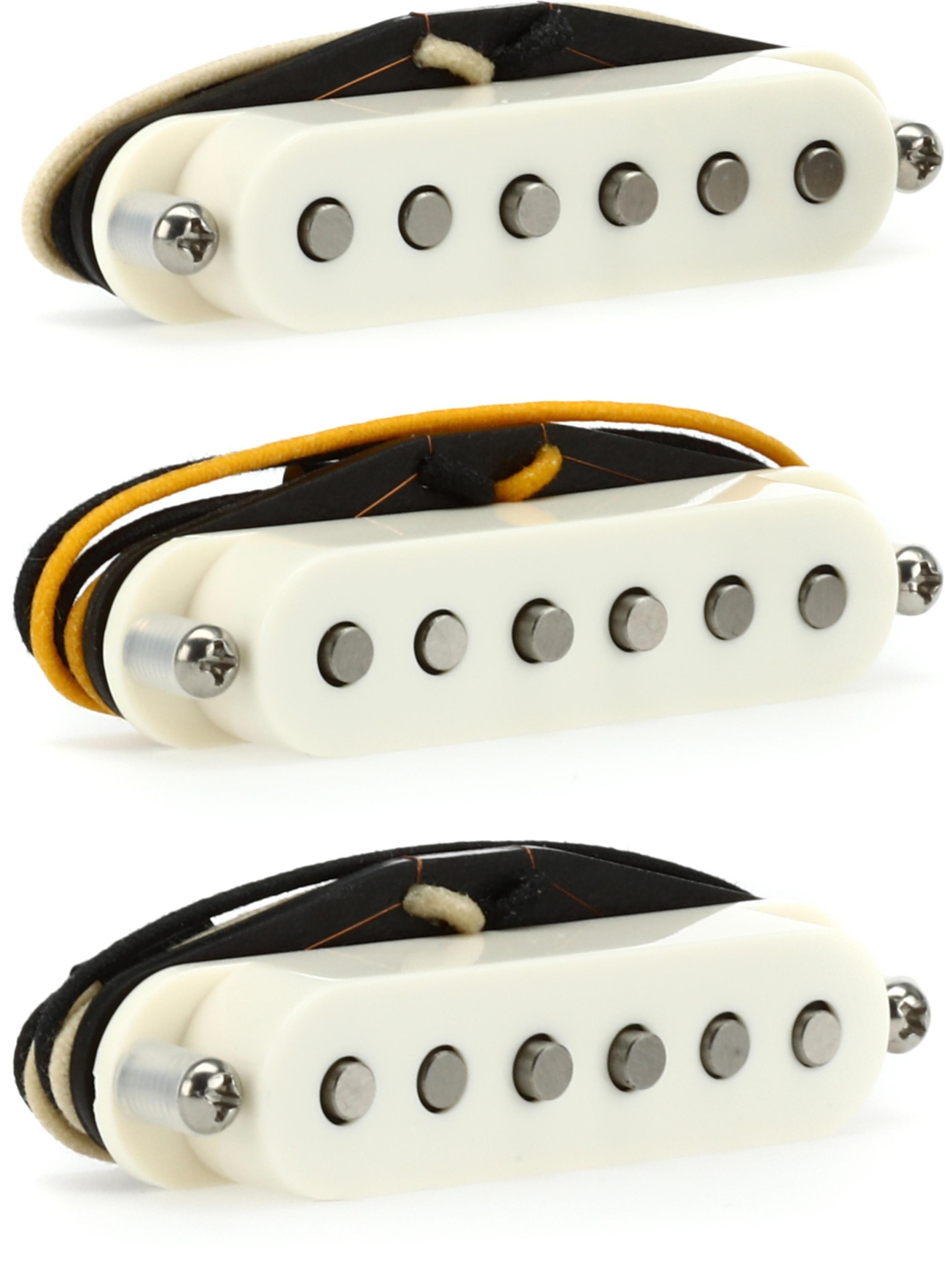 Vintage style single on sale coil strat pickups