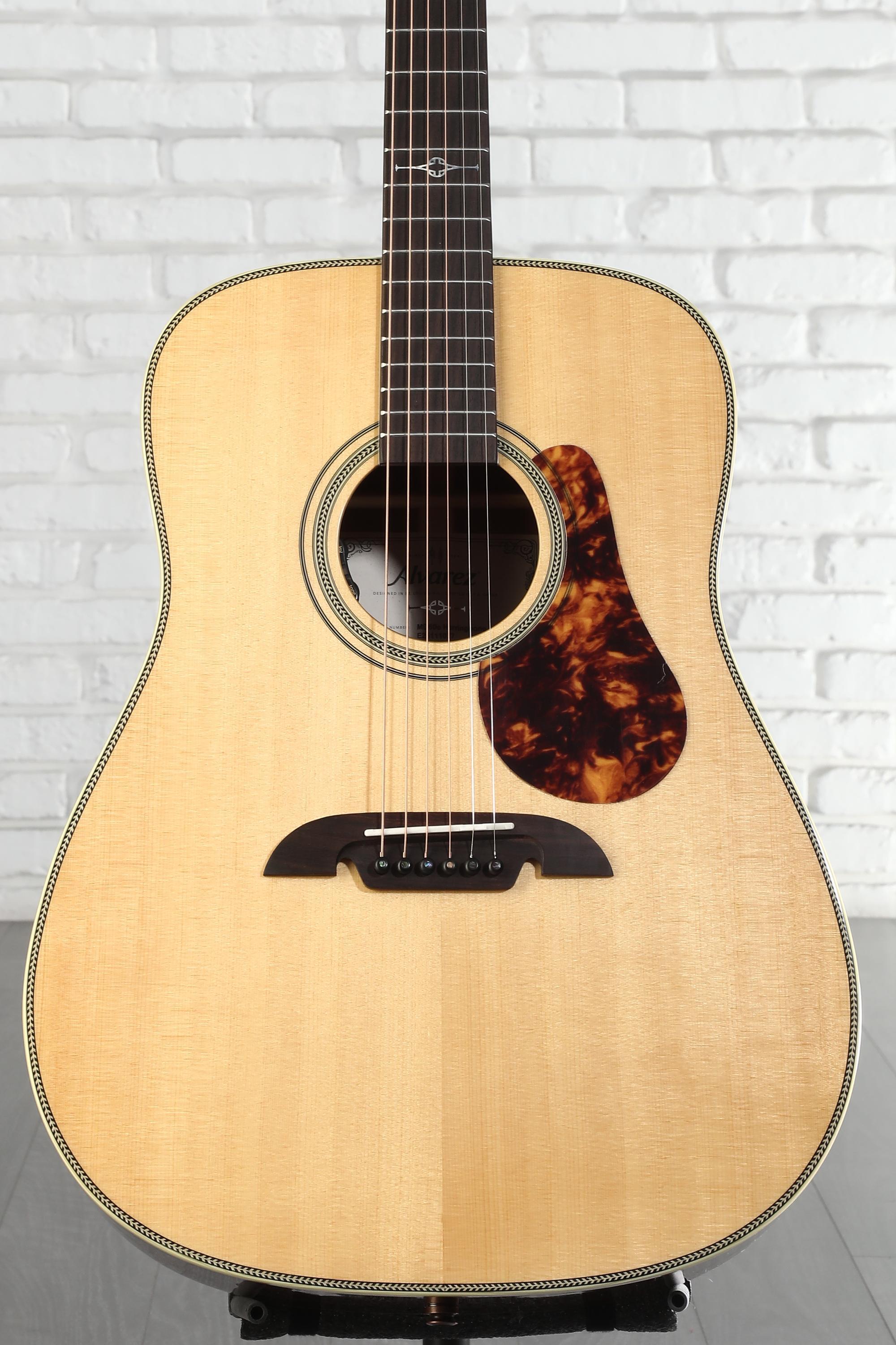 Alvarez MD60e Herringbone Masterworks Series Acoustic-electric