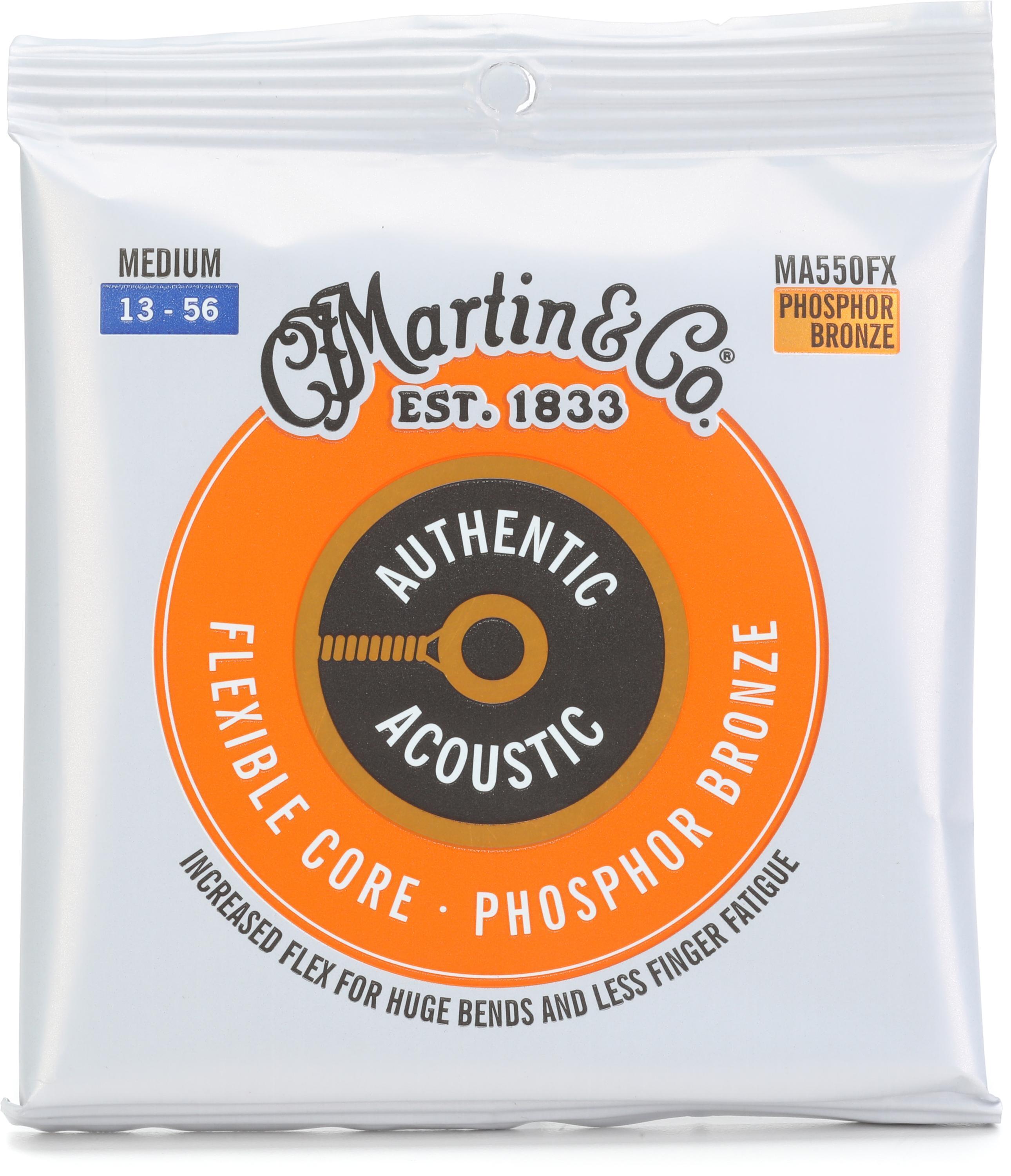 mastia_4.5 1本 Martin MA130FX Authentic Flexible Core Silk & Phosphor Acoustic