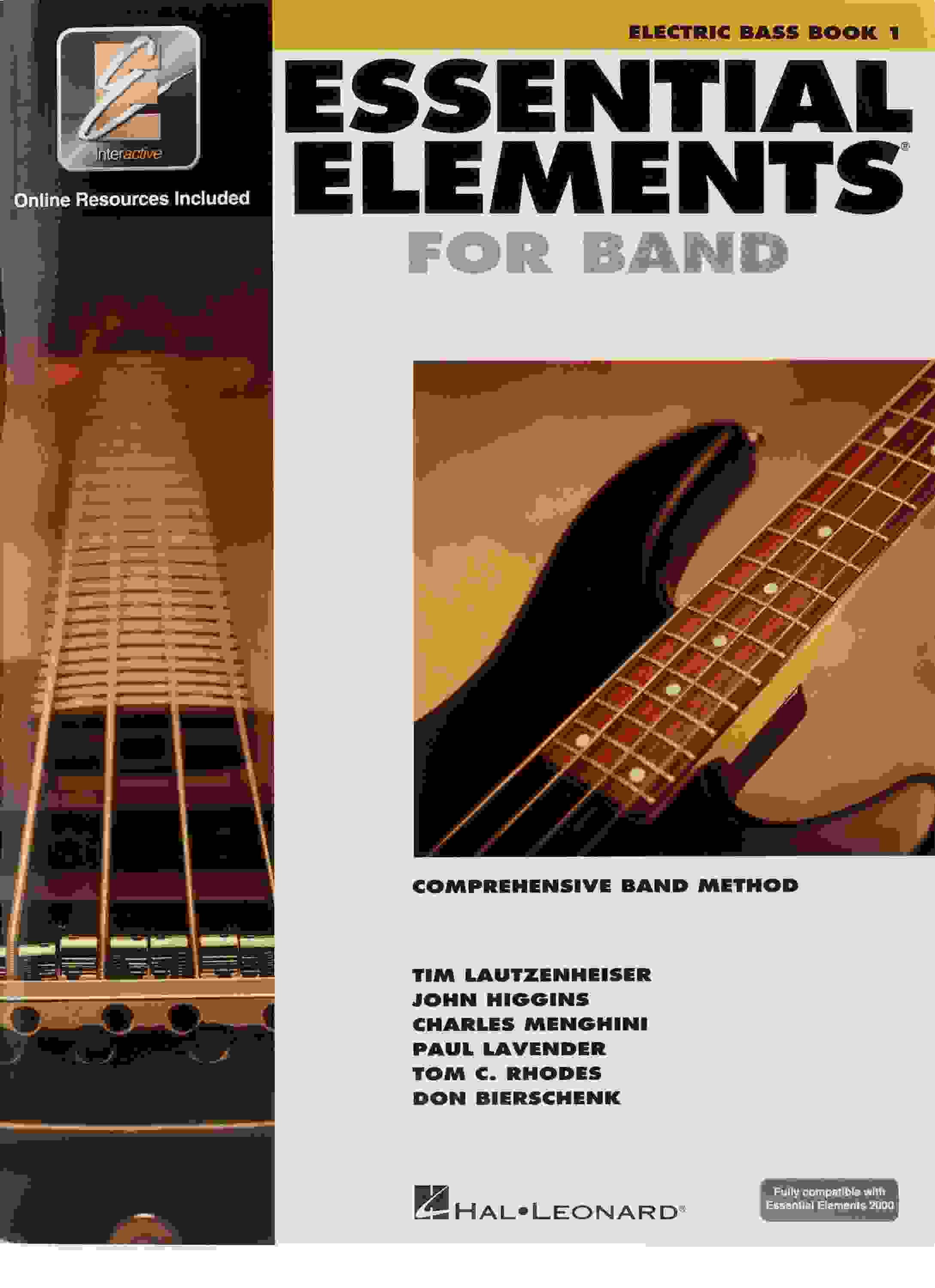Hal Leonard Essential Elements for Band Electric Bass Book 1 with EEi