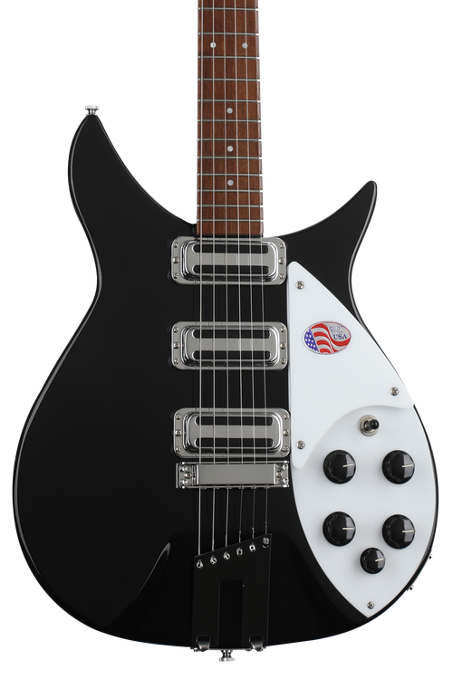 Rickenbacker 350V63 Liverpool Electric Guitar - Jetglo | Sweetwater