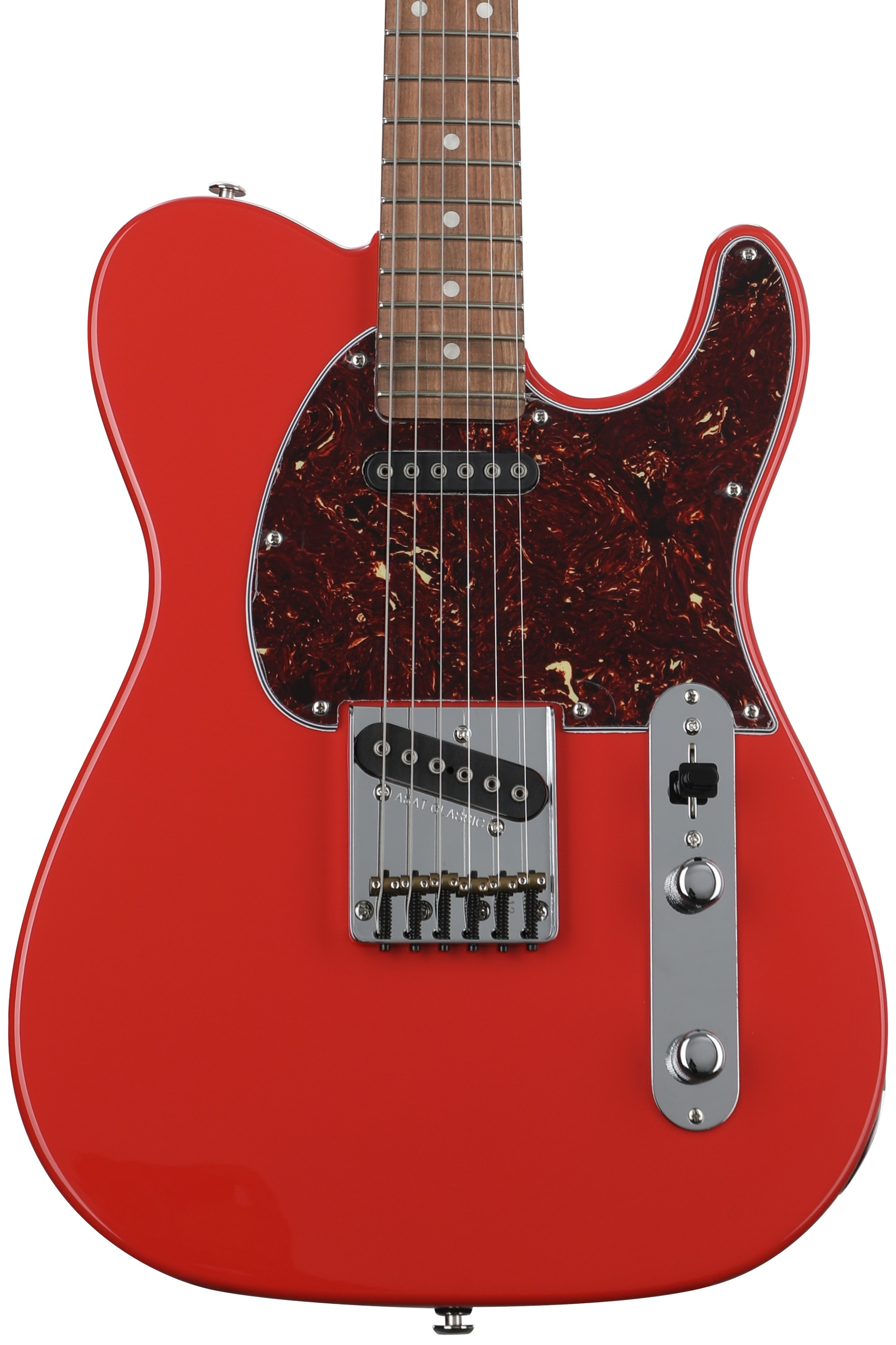G&L Fullerton Deluxe ASAT Classic Electric Guitar - Fullerton Red