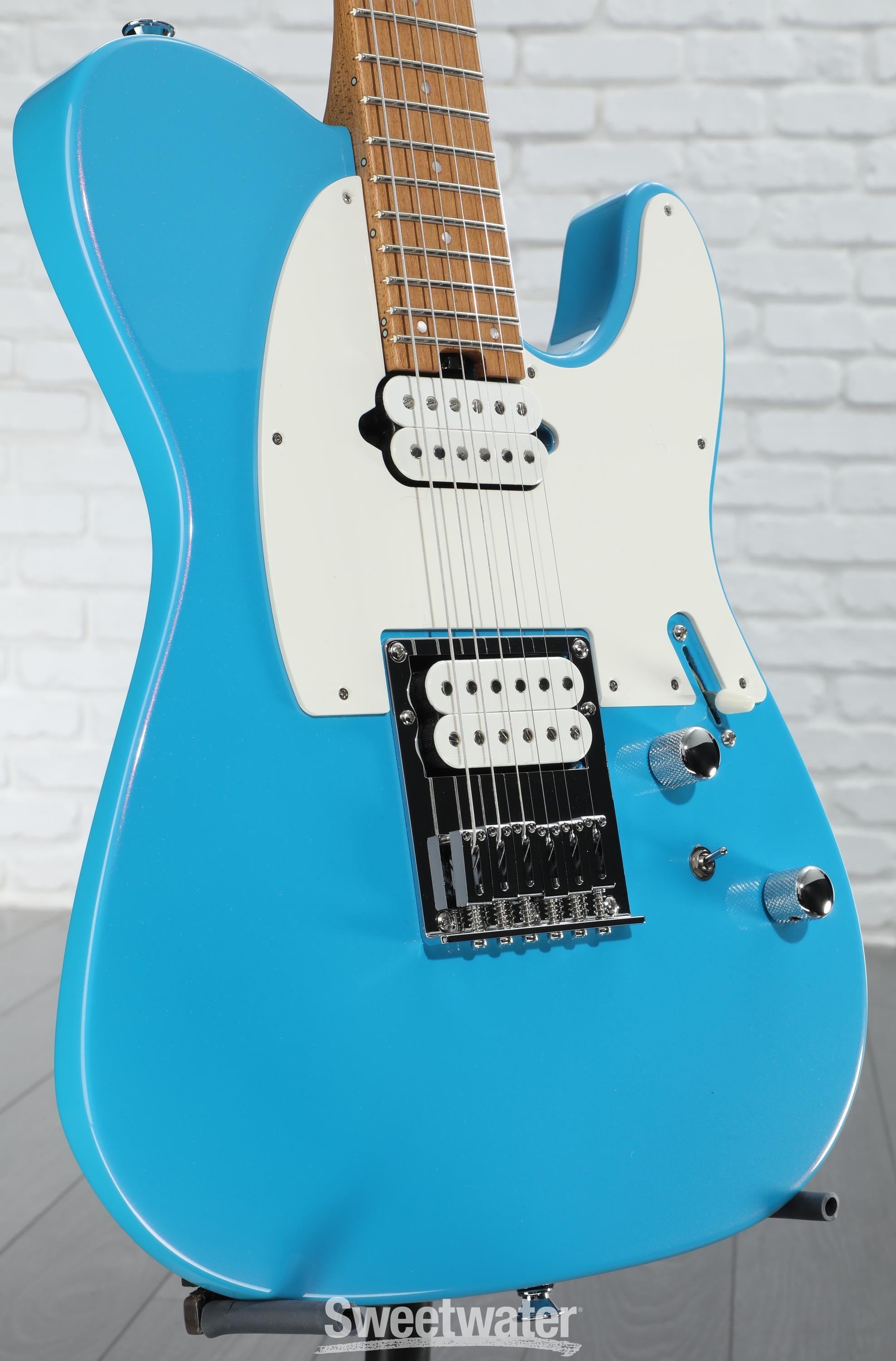 ギター Charvel Pro-Mod So-Cal Robin's Egg Blue So-Cal :: Pro-Mod So-Cal Style 1 HSH FR E, Ebony Fingerboard