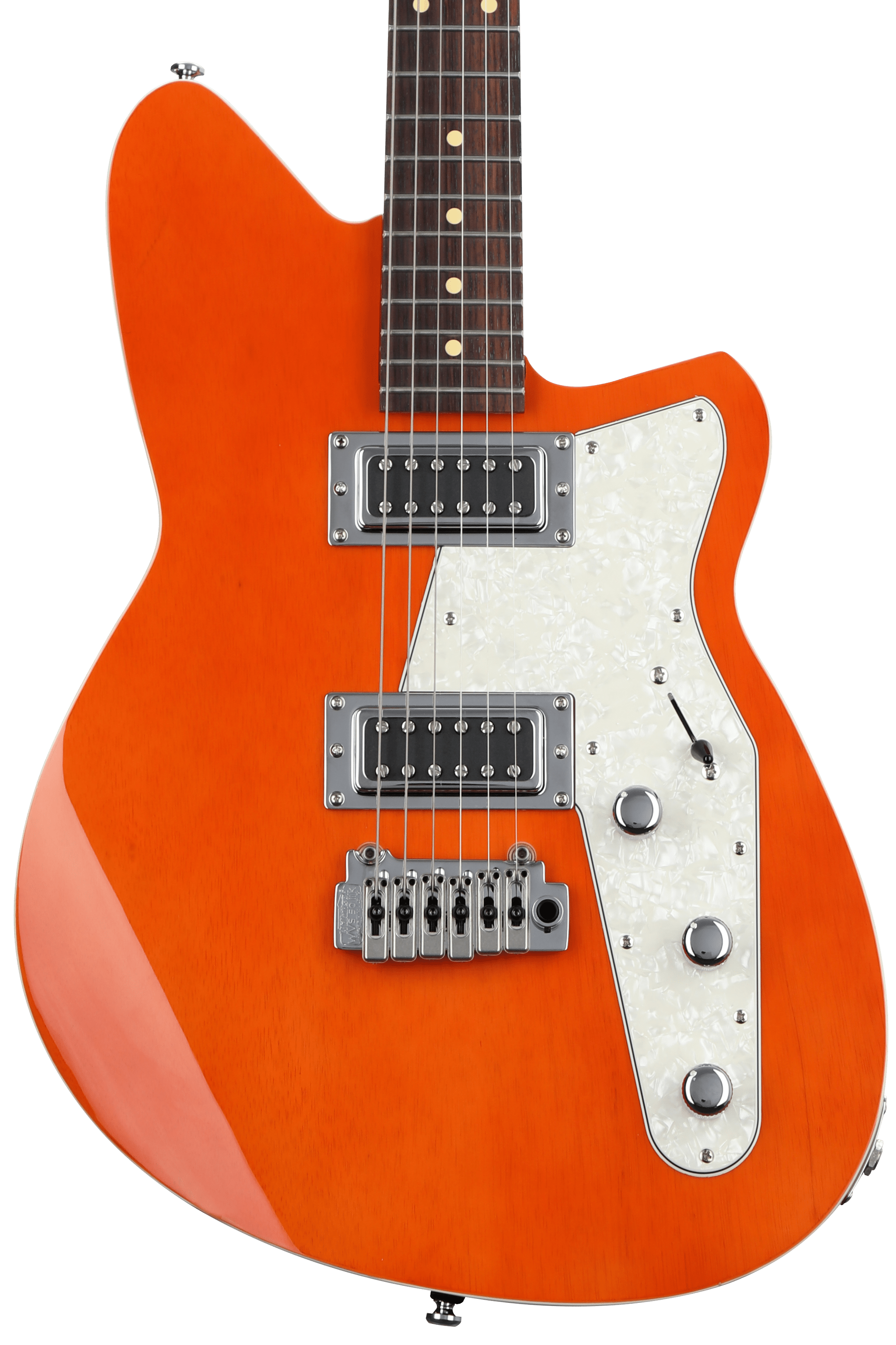 Reverend Jetstream RB Electric Guitar - Rock Orange with Rosewood