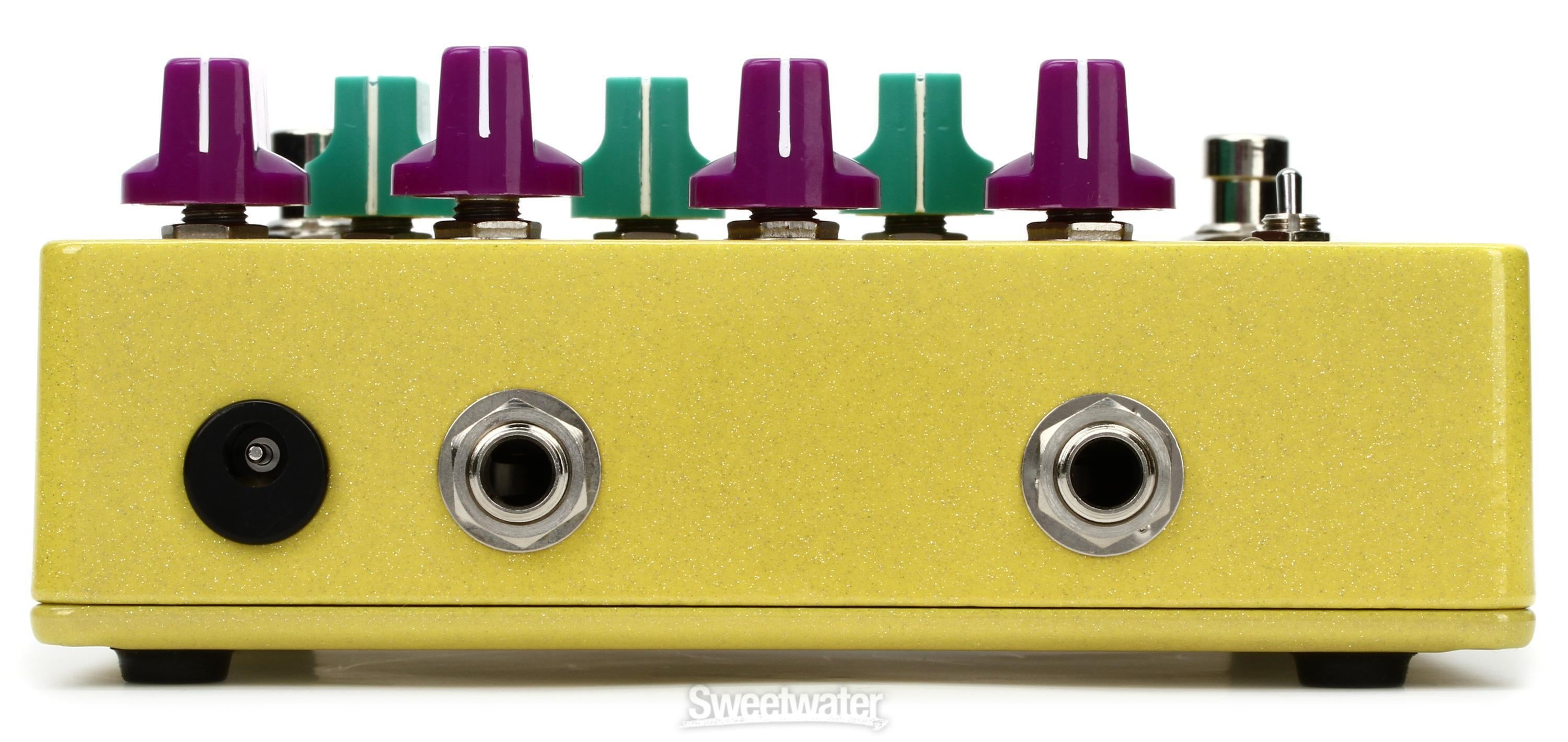 Analog Alien Joe Walsh Double Classic Compressor Overdrive Pedal Reviews Sweetwater