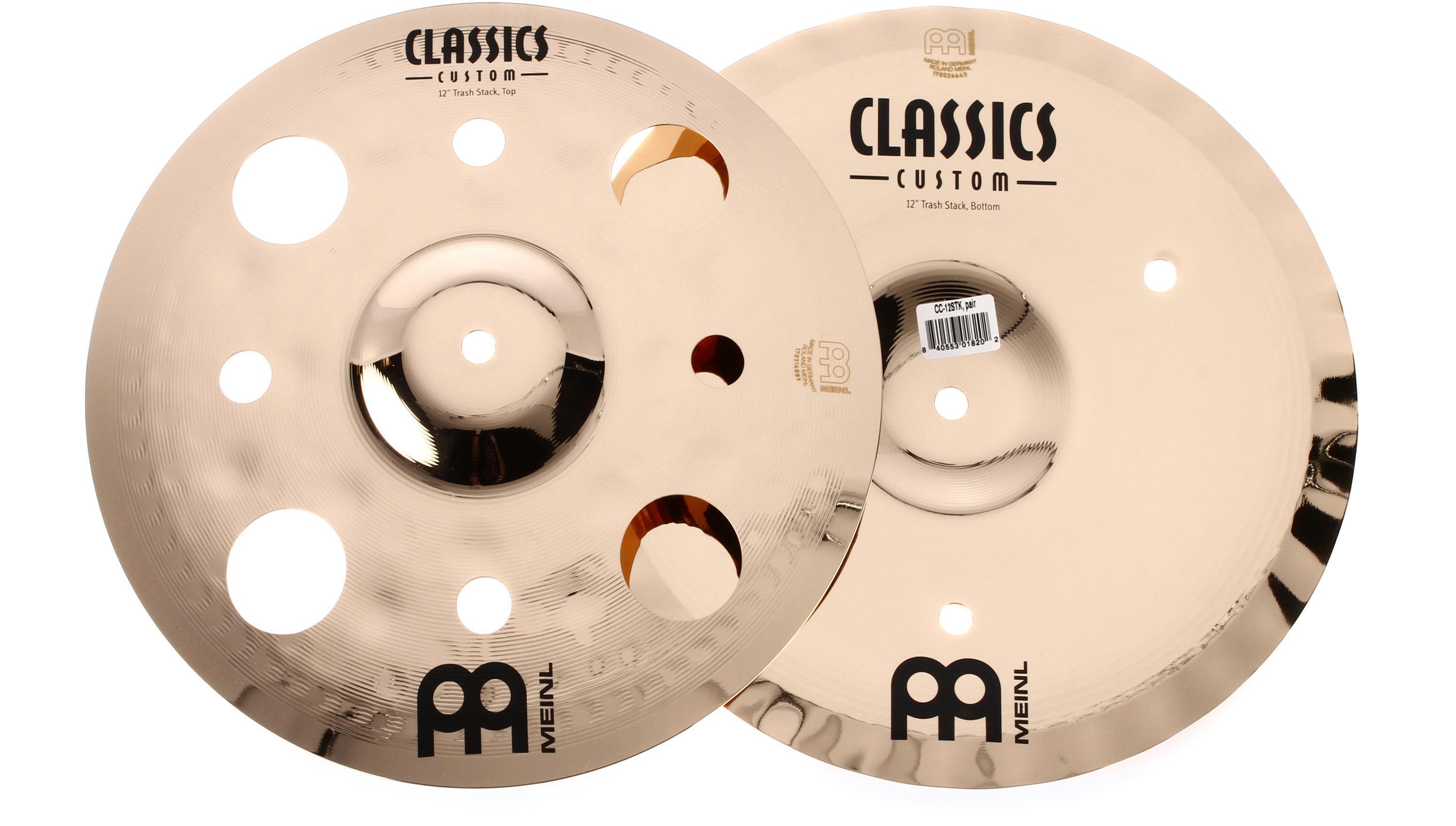 Meinl Cymbals 12-inch Classics Custom Trash Stack Cymbals