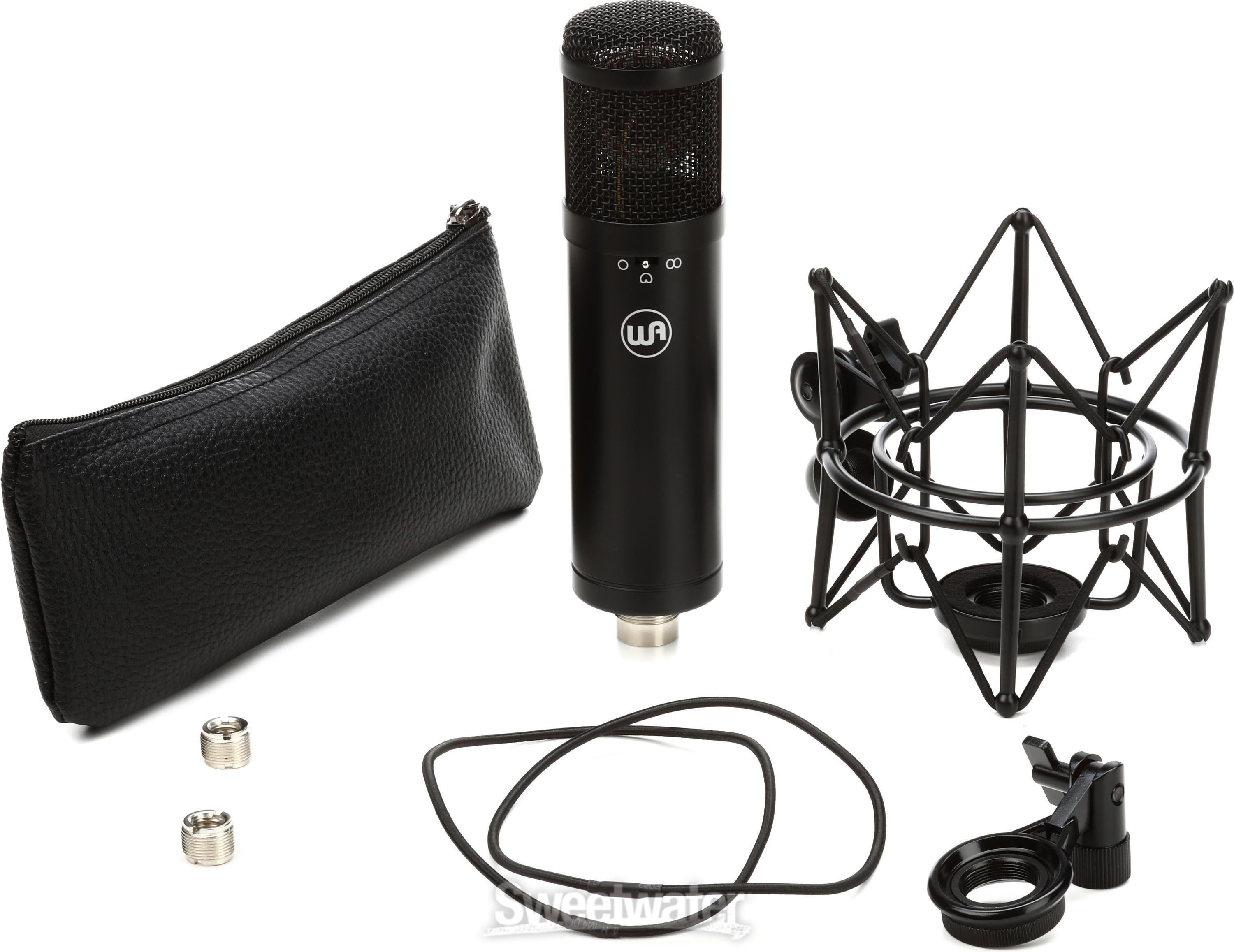 Warm Audio WA-47Jr Large-Diaphragm Condenser Microphone - Black 