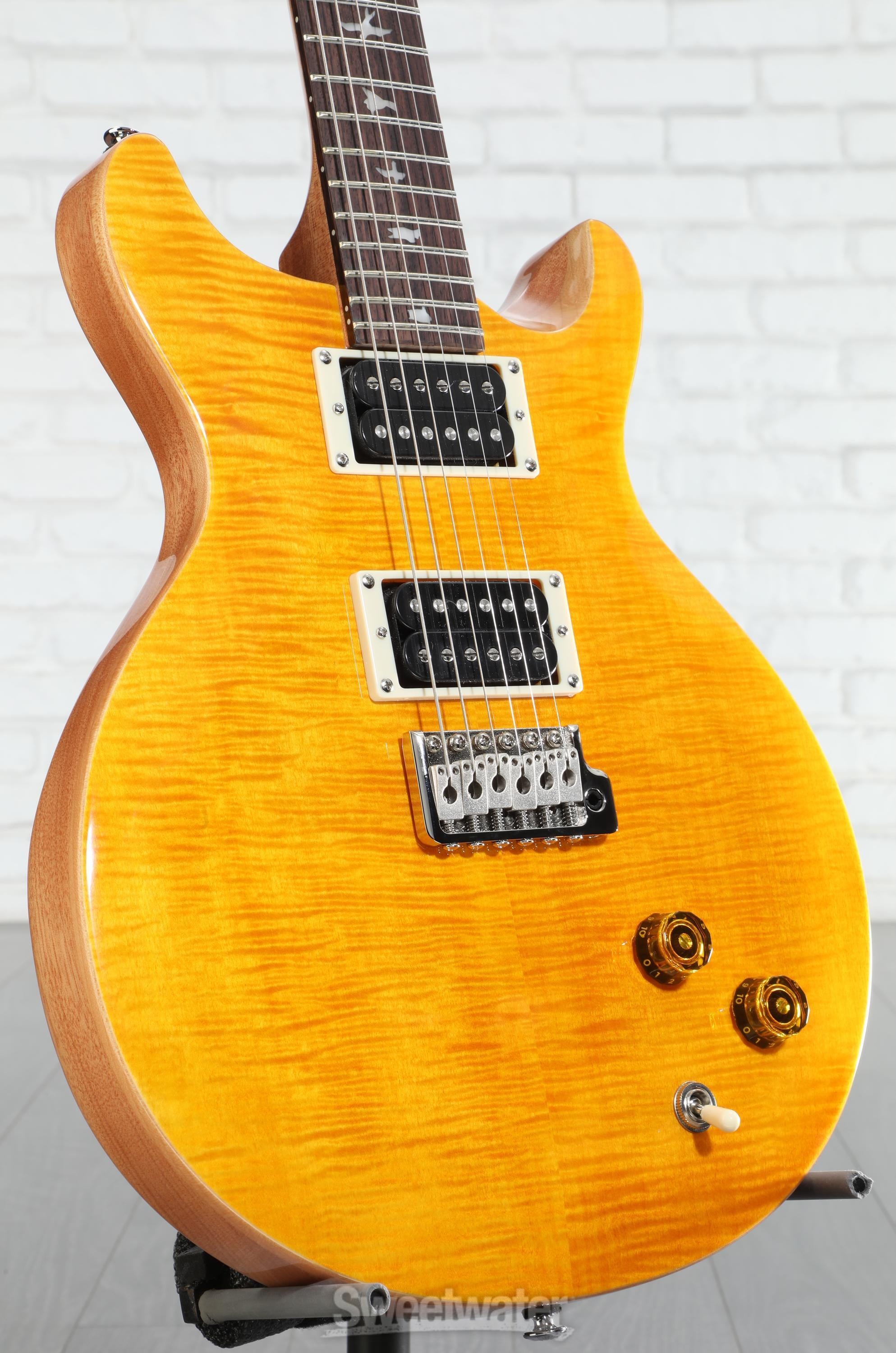 ギター Paul Reed Smith (PRS) / SE SANTANA PRS SE Santana Electric Guitar - Santana Yellow | Sweetwater