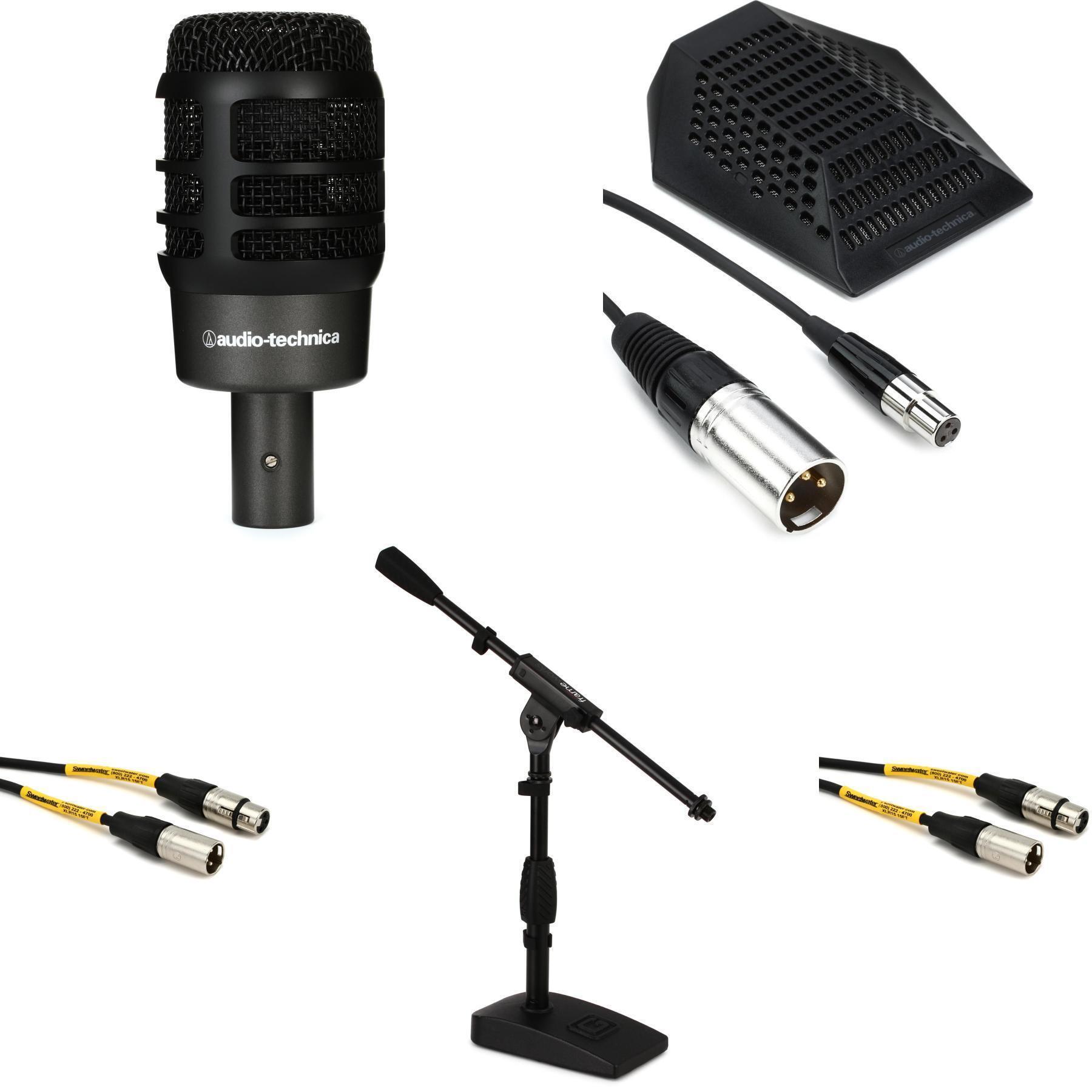 Audio Technica PRO 44 And ATM250 Kick Drum Mic Bundle Sweetwater audio-technica-pro-44-and-atm250-kick-drum-mic-bundle-sweetwater