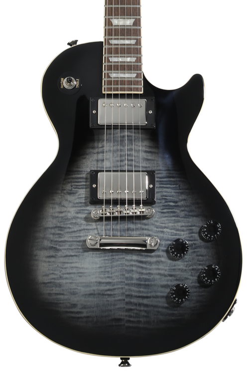 Epiphone Les Paul Tribute Plus Electric Guitar - Transparent Ebony