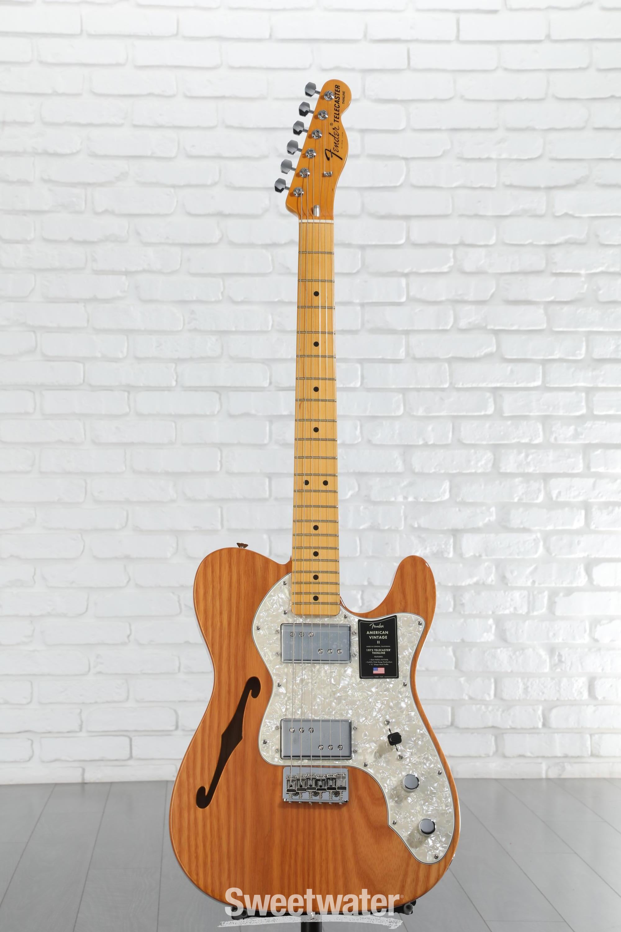 Fender American Vintage II 1972 Telecaster Thinline Electric