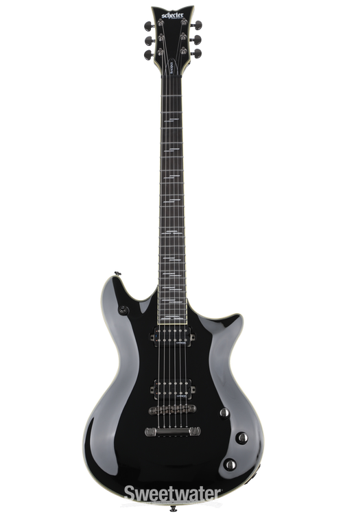 Schecter Tempest Blackjack Electric Guitar - Black Gloss