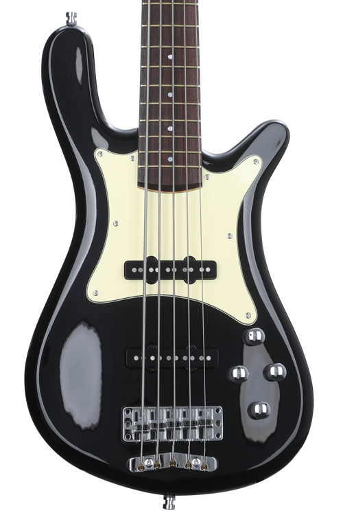 Warwick Pro Series 5 Streamer CV Electric Bass Guitar - Black