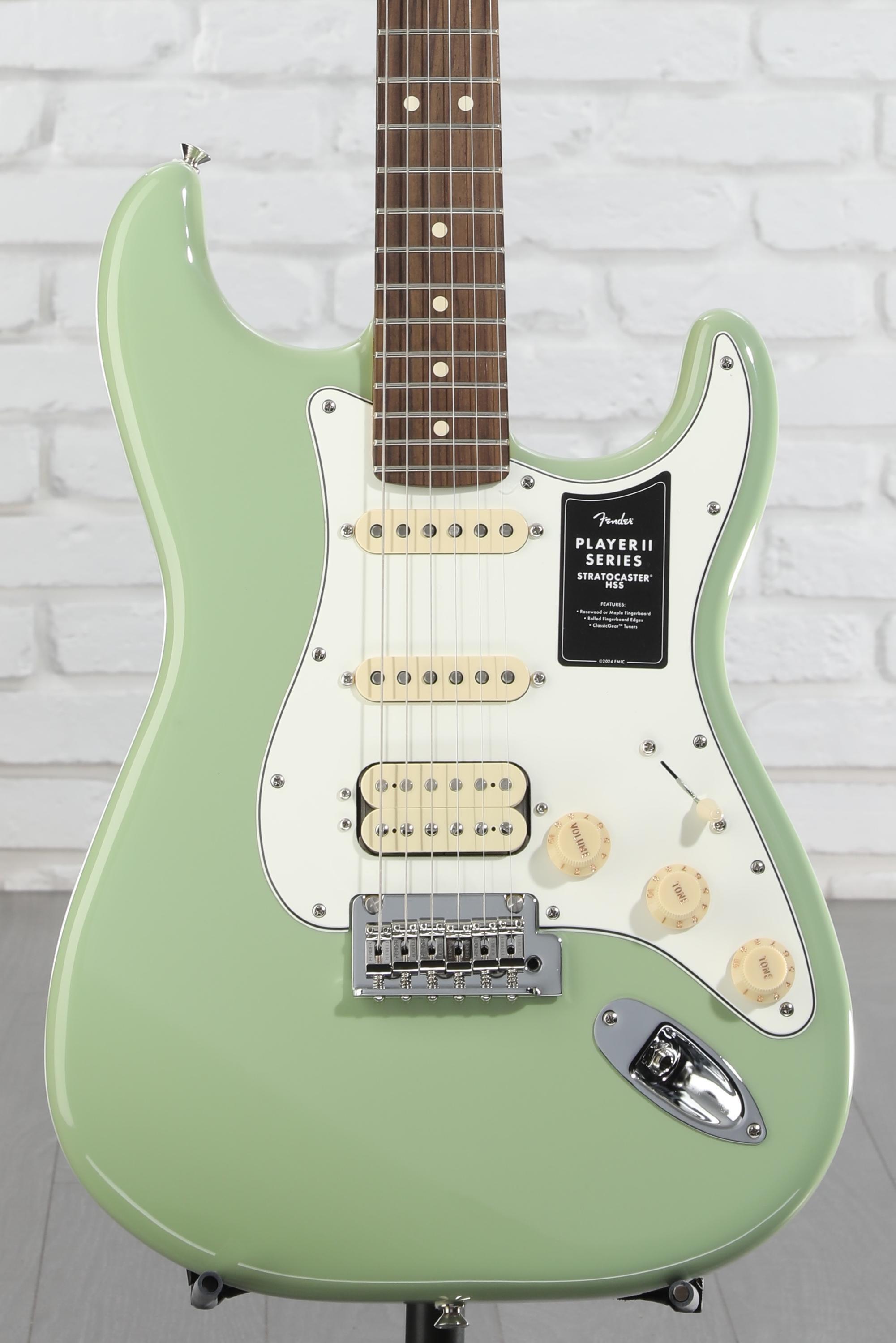 Fender Ltd Player Ⅱ Stratocaster Green Fender Limited Edition Player II Stratocaster®, Forest Green