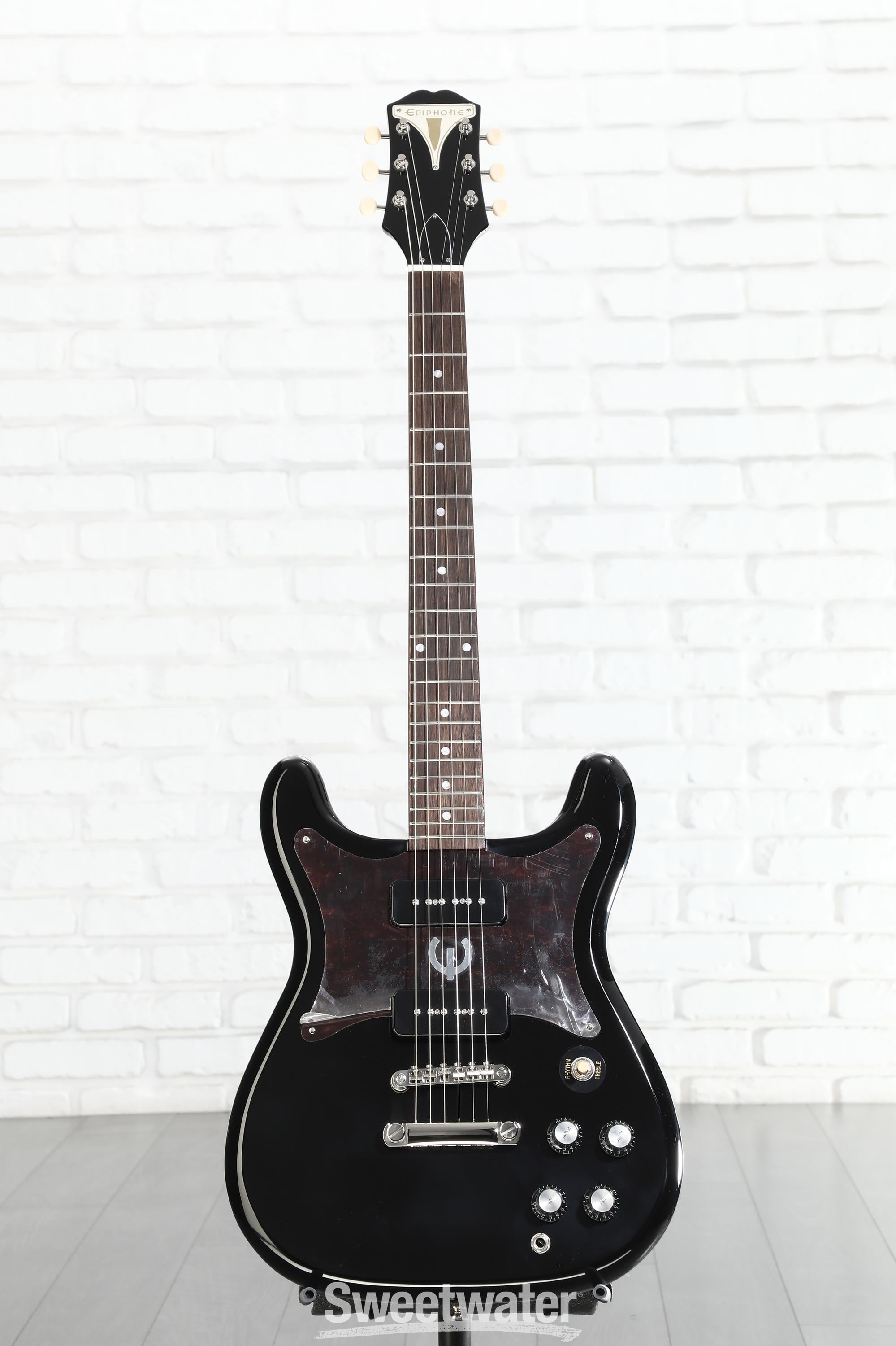 Epiphone Wilshire P-90s Electric Guitar - Ebony | Sweetwater