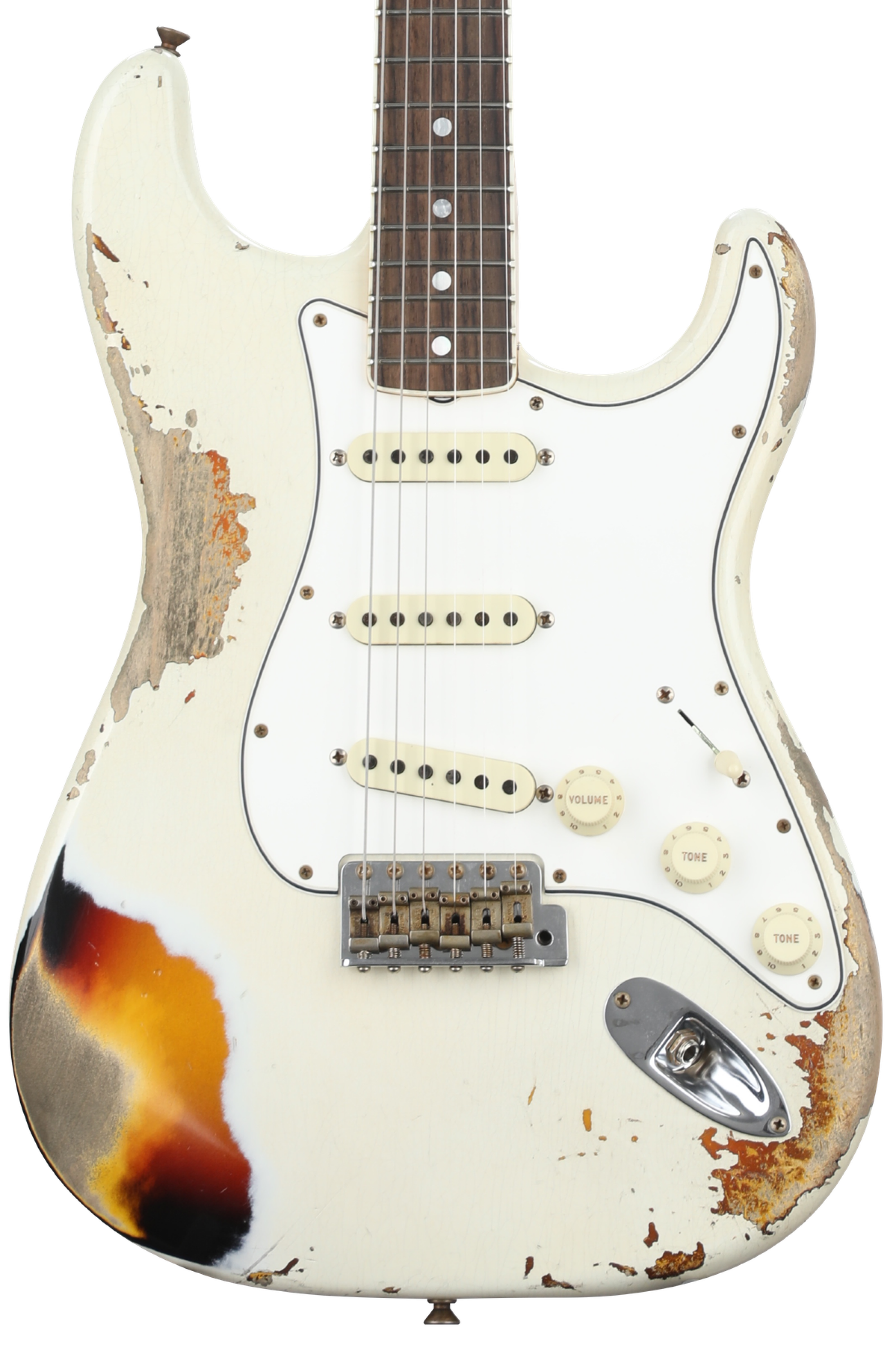 Limited edition ' Stratocaster Heavy Relic   Aged Olympic White