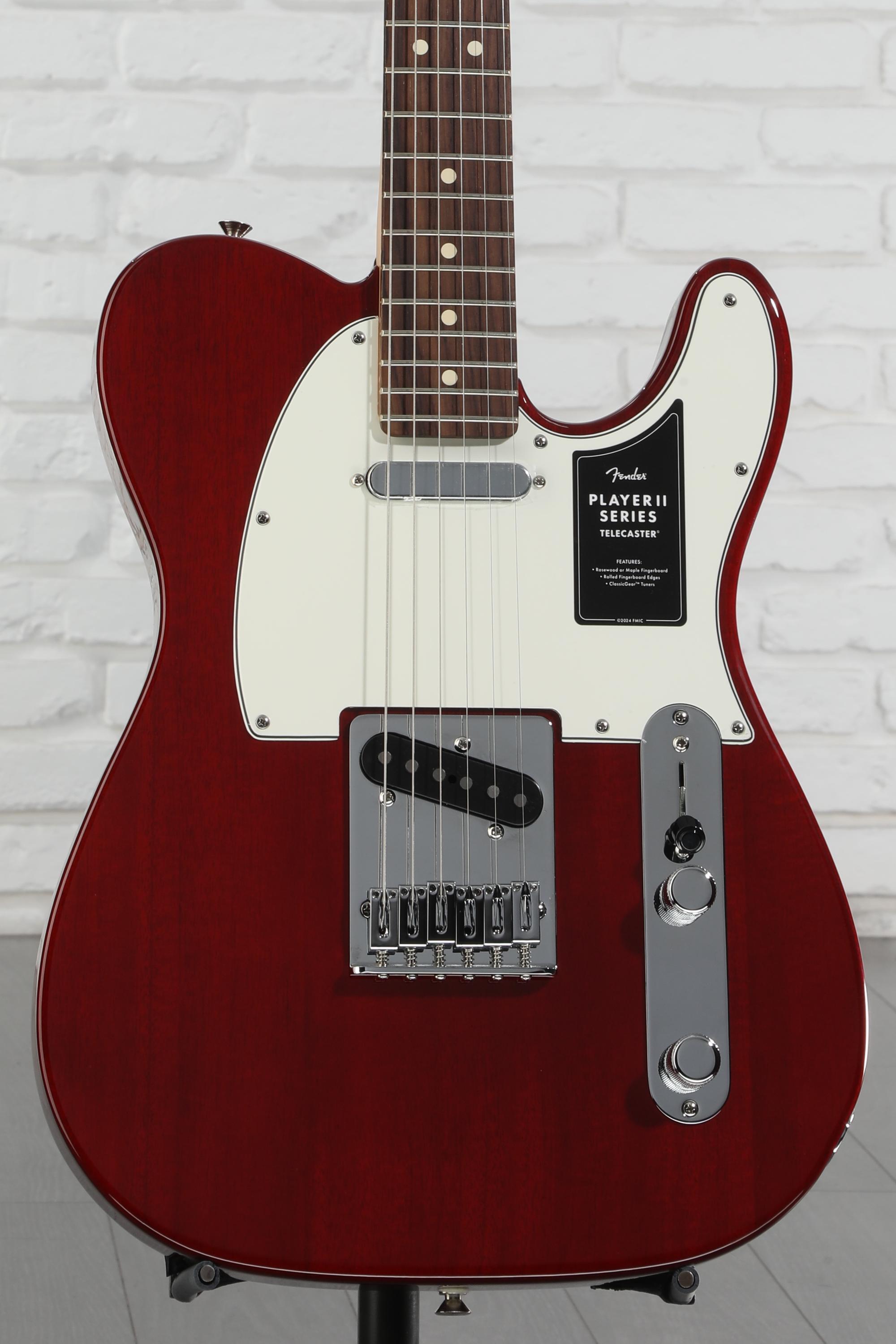 Fender Player II Telecaster Electric Guitar - Transparent