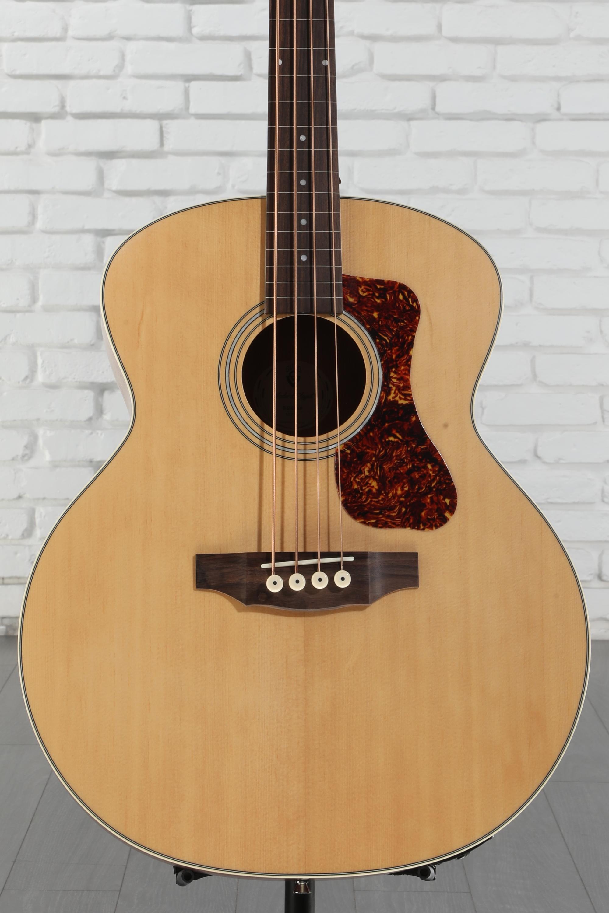 Guild B-240EF Fretless Concert Acoustic-electric Bass Guitar