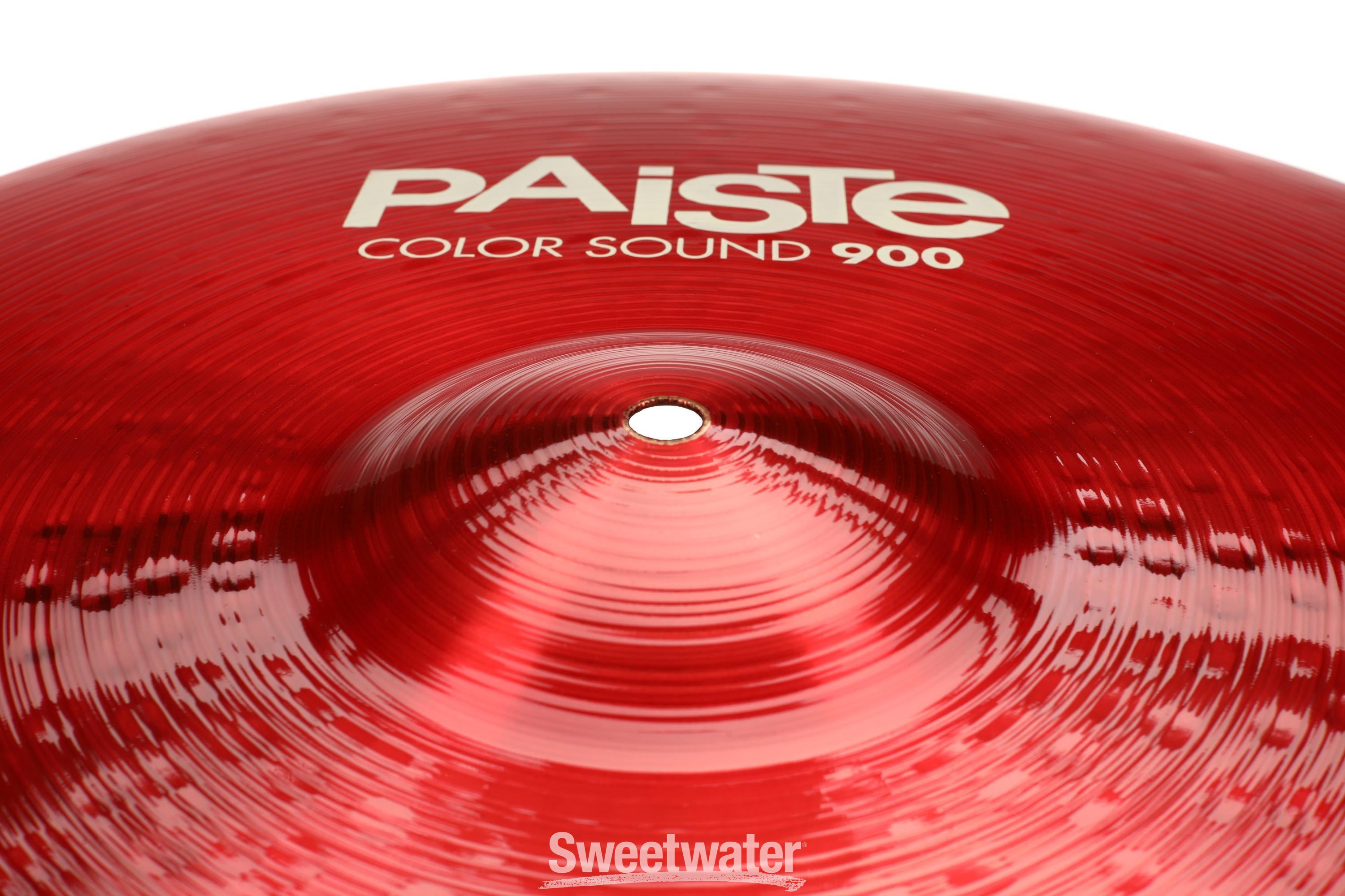 Paiste 20 inch Color Sound 900 Red Ride Cymbal | Sweetwater