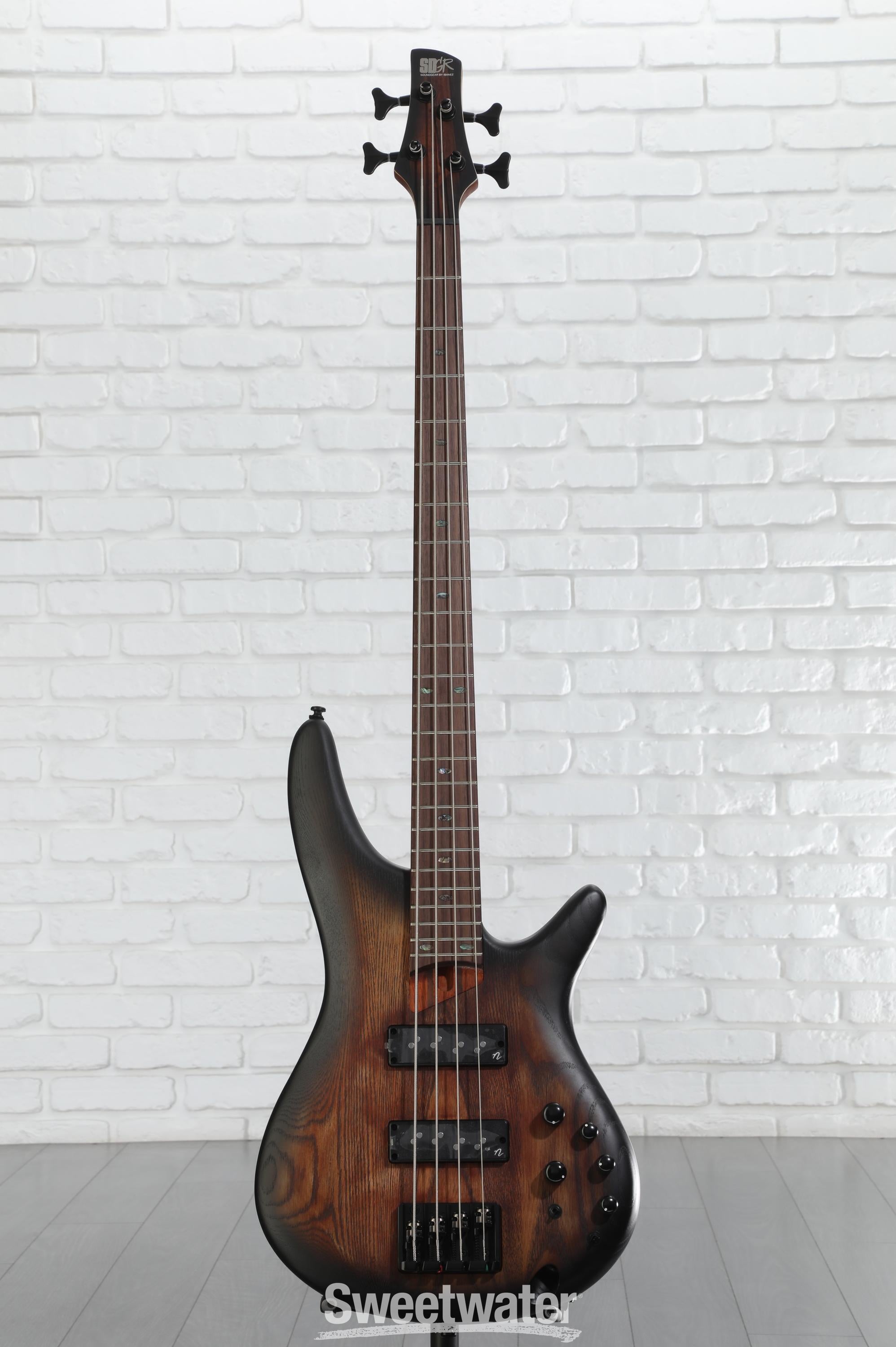 ベース ibanez sr600e Ibanez SR600E 4-String Electric Bass Guitar Antique Brown