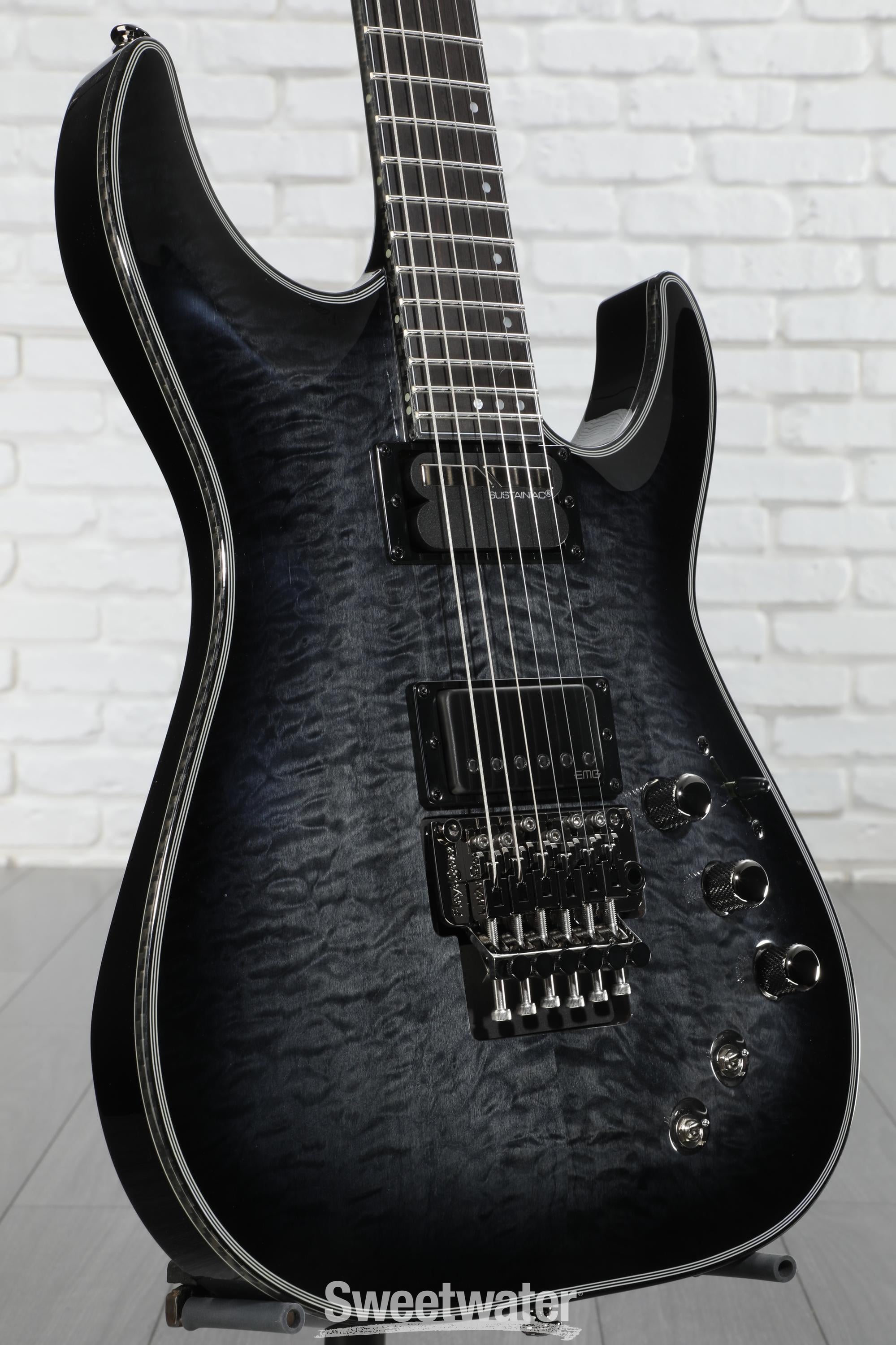 Schecter Hellraiser Hybrid C-1 FR-S Electric Guitar - Trans