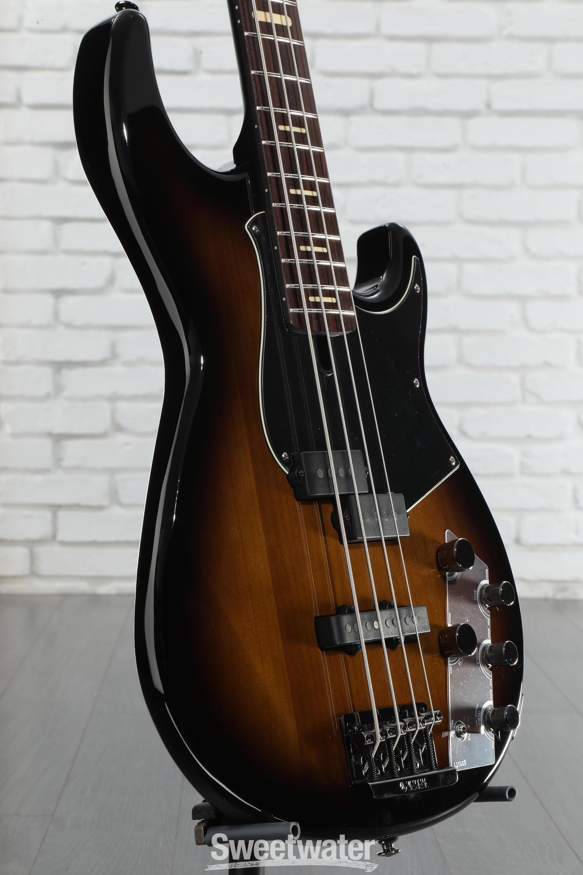 Yamaha BB734A Fired Red 4-string Electric Bass Guitar