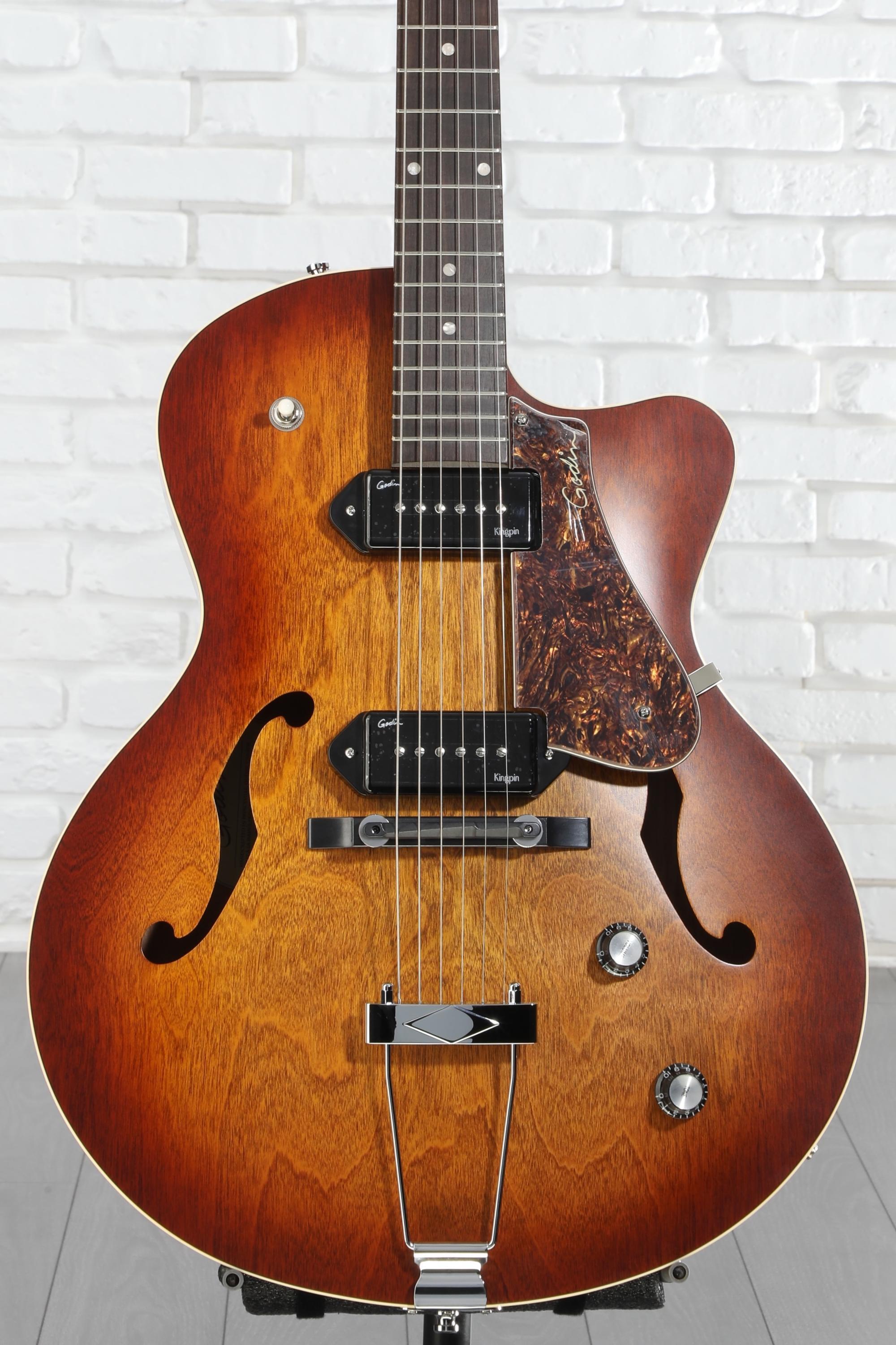 Godin 5th Avenue CW Kingpin II P90 Hollowbody Electric Guitar